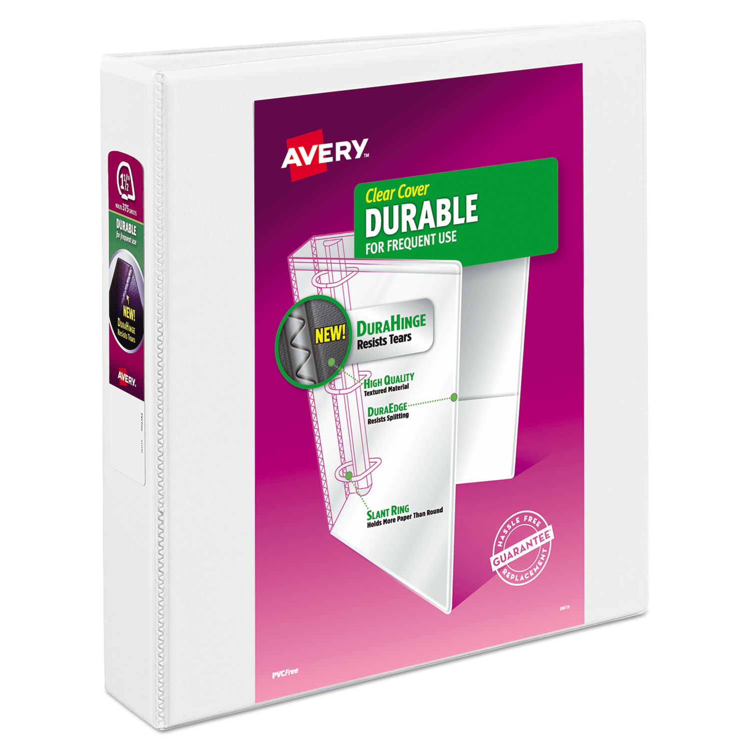 Durable View Binder with DuraHinge and Slant Rings by Avery® AVE17022