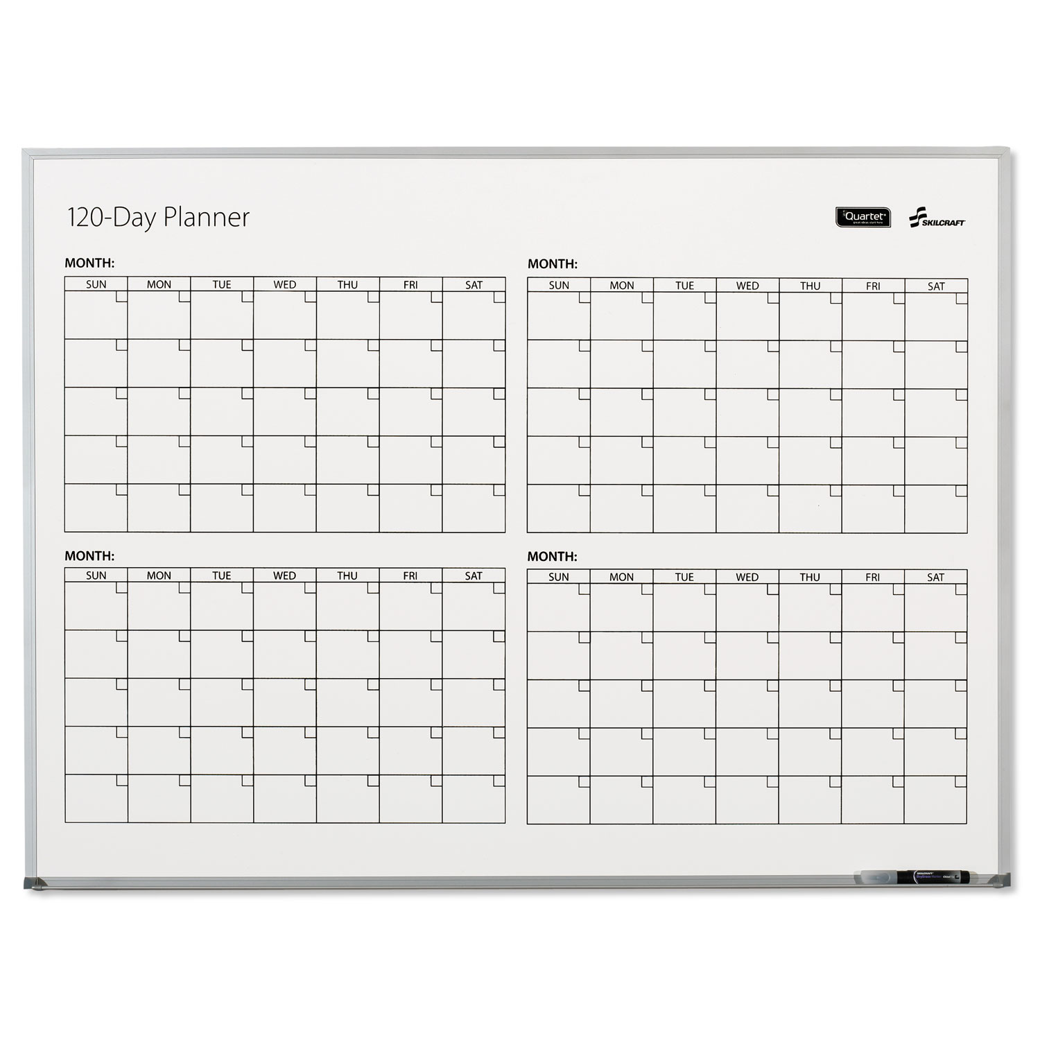  SKKSTATIONERY Cartoon Dry Erase Board Set, 4 Pack Dry