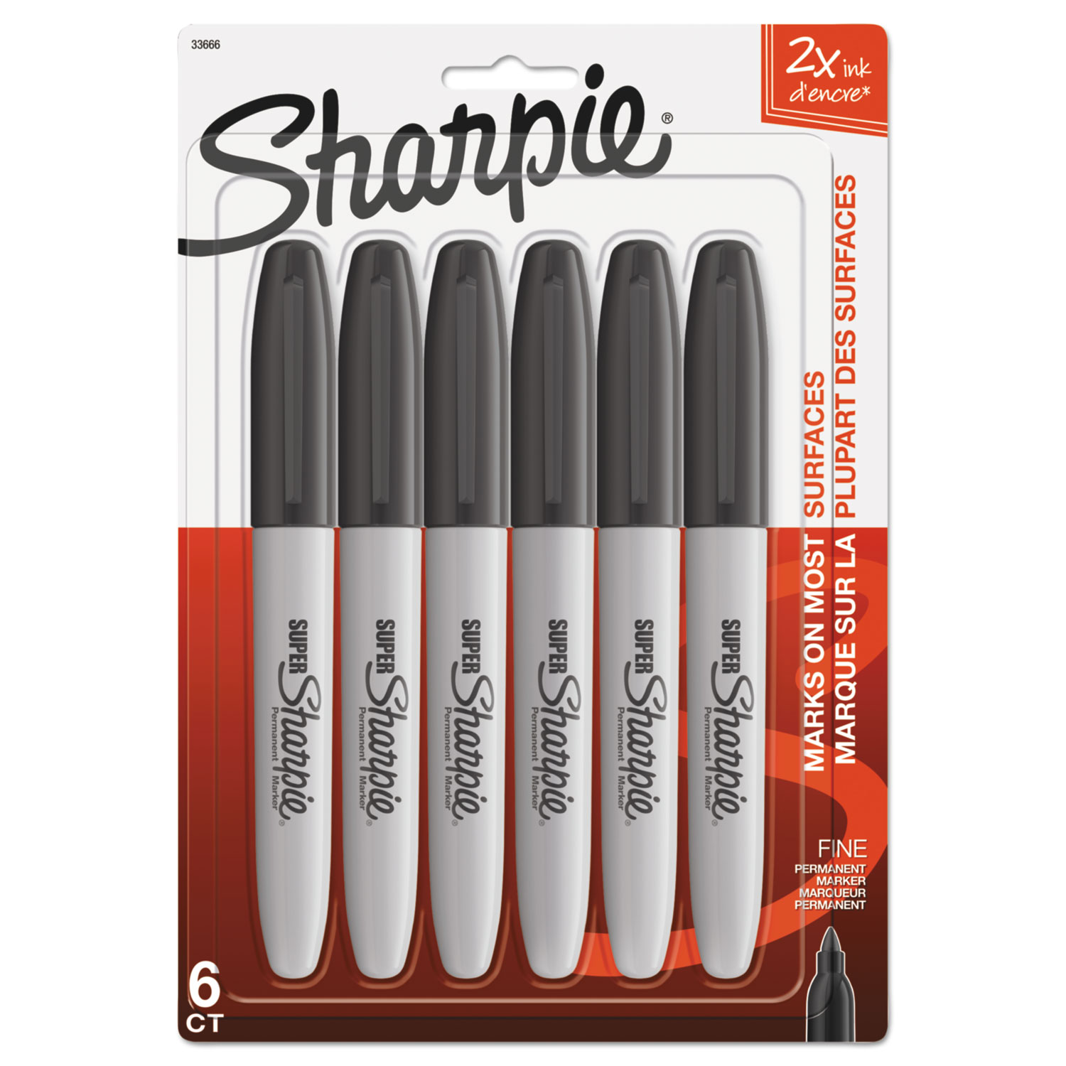 Chrome Ink Markers - Set of 6 (Fine Tip, Bullet Tip) –