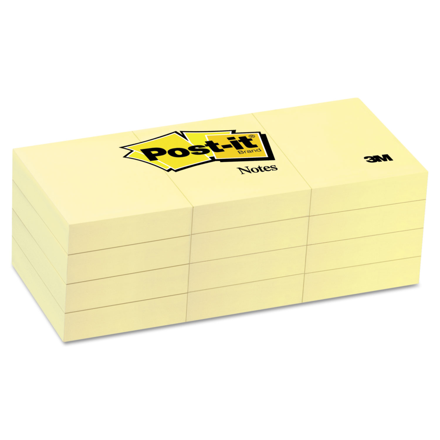 Pads in Canary Yellow by Post-it® Notes Super Sticky MMM6756SSCY