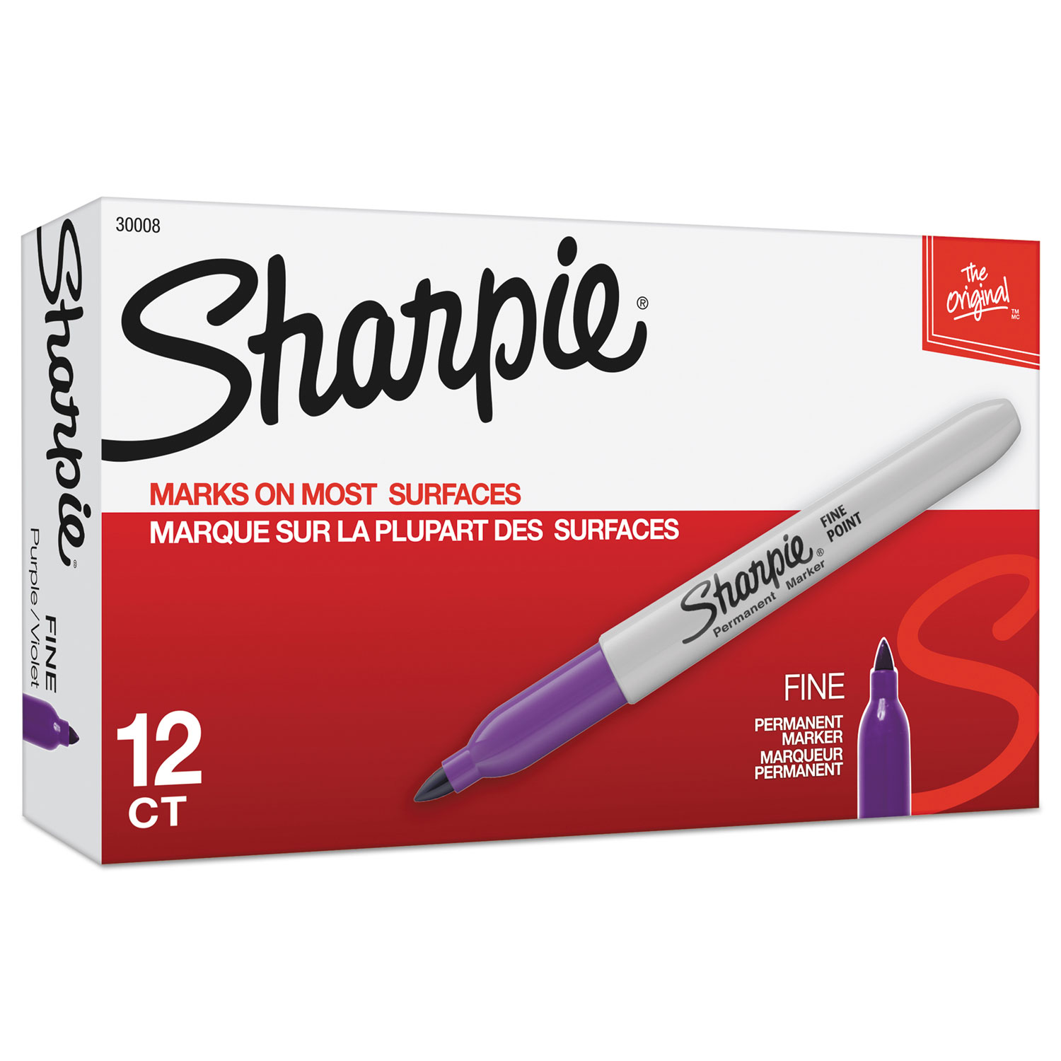 Sharpie Permanent Fine Point Markers Assorted Colors Pack Of 8 Markers -  Office Depot