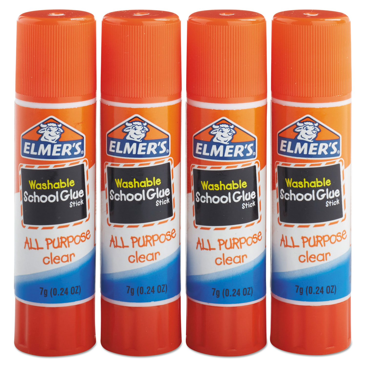 Elmer's 0.21 Oz. Washable Clear Drying School Glue Stick