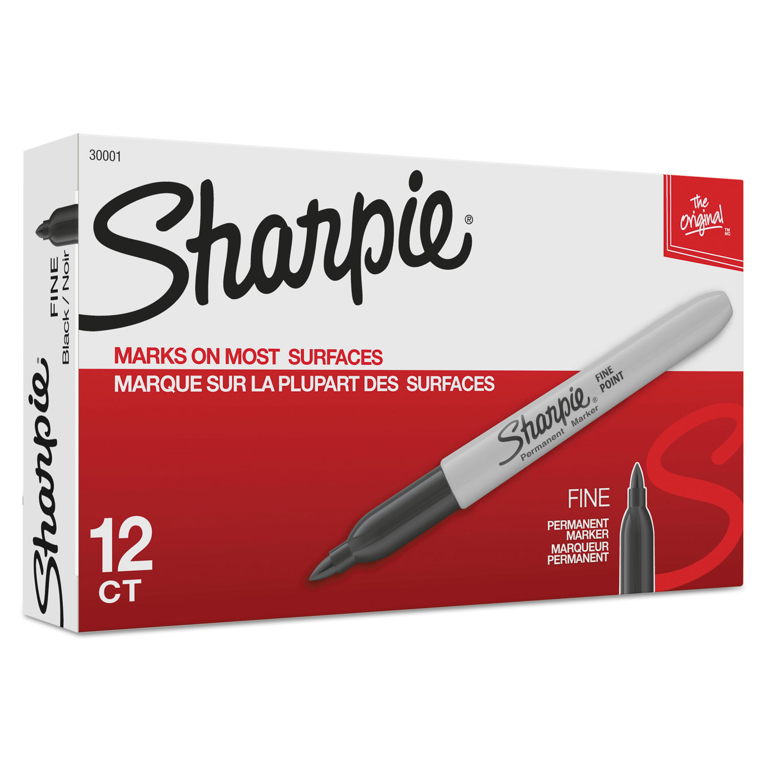 Sharpie 2pk Permanent Markers Ultra Fine Tip Black