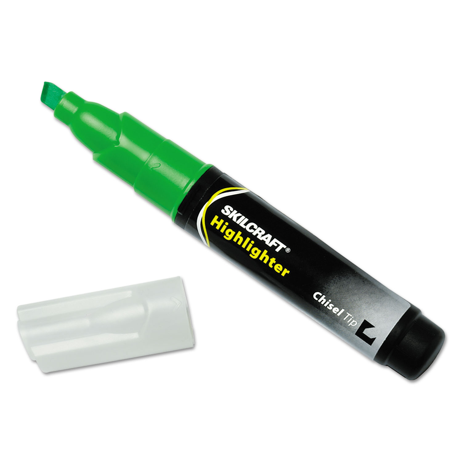 7520011660682 SKILCRAFT Large Fluorescent Highlighter by