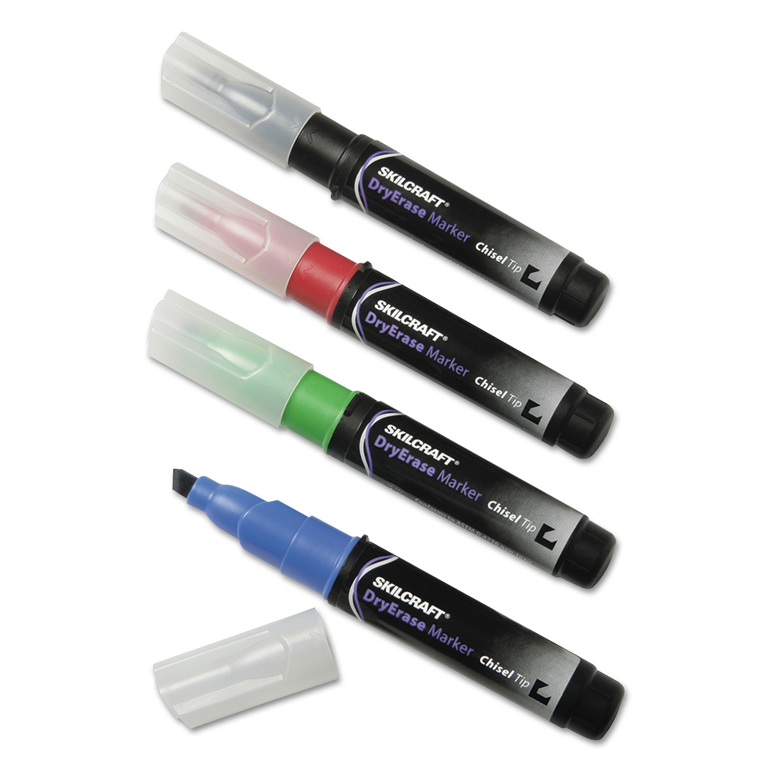 Colorations Dry Erase Markers, Bullet Tip - Set of 48