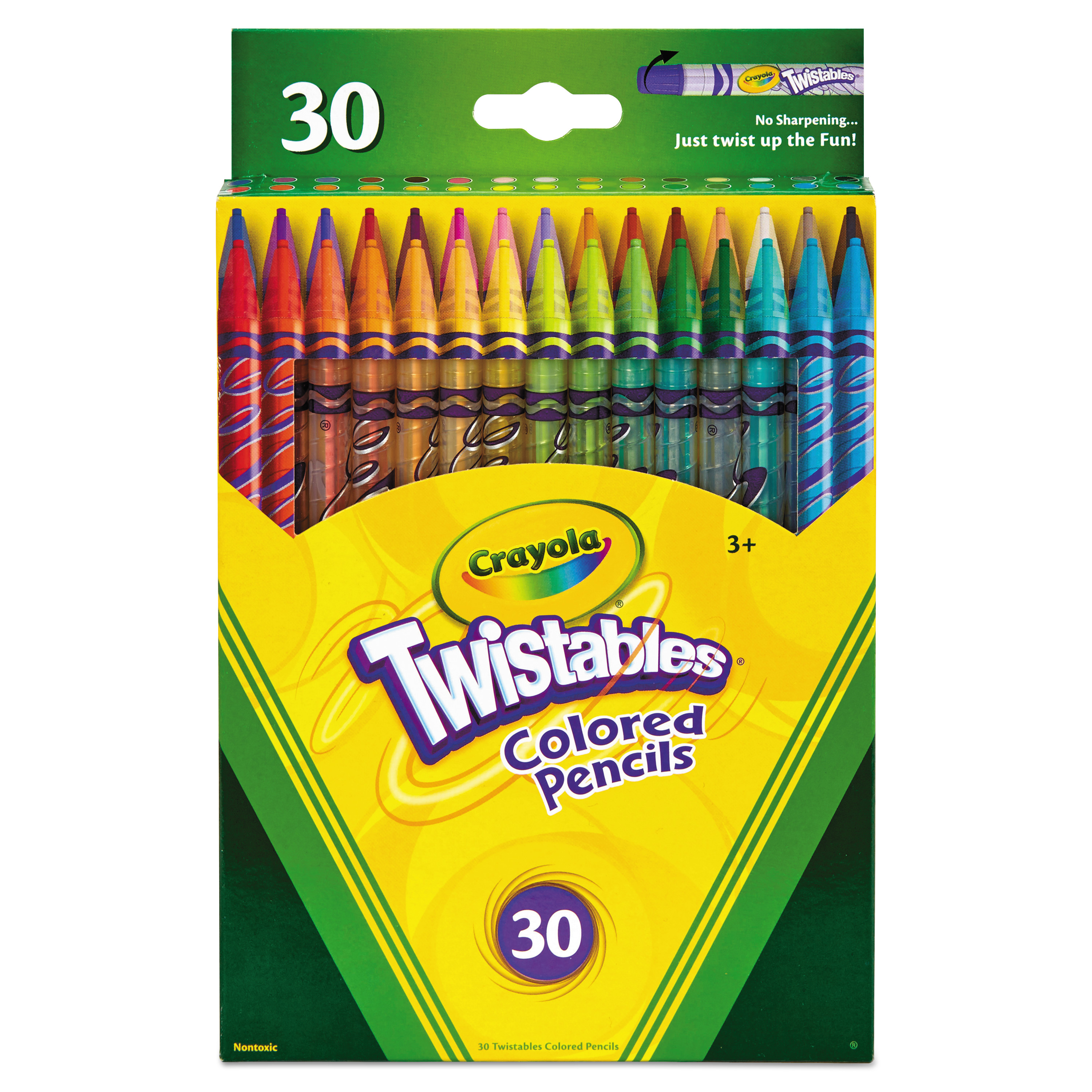 Crayola Color Pencils Assorted Colors Box Of 24 Color Pencils - Office Depot