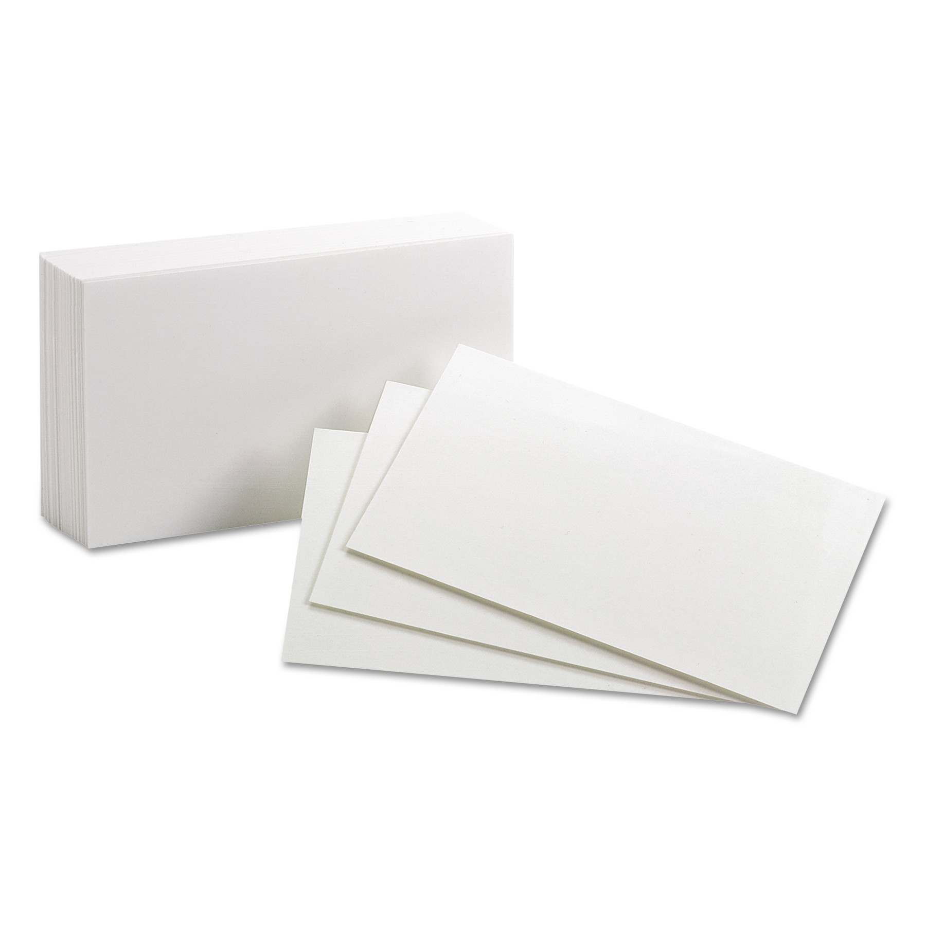 Universal Unruled Index Cards, 4 x 6, White, 500/Pack -UNV47225 