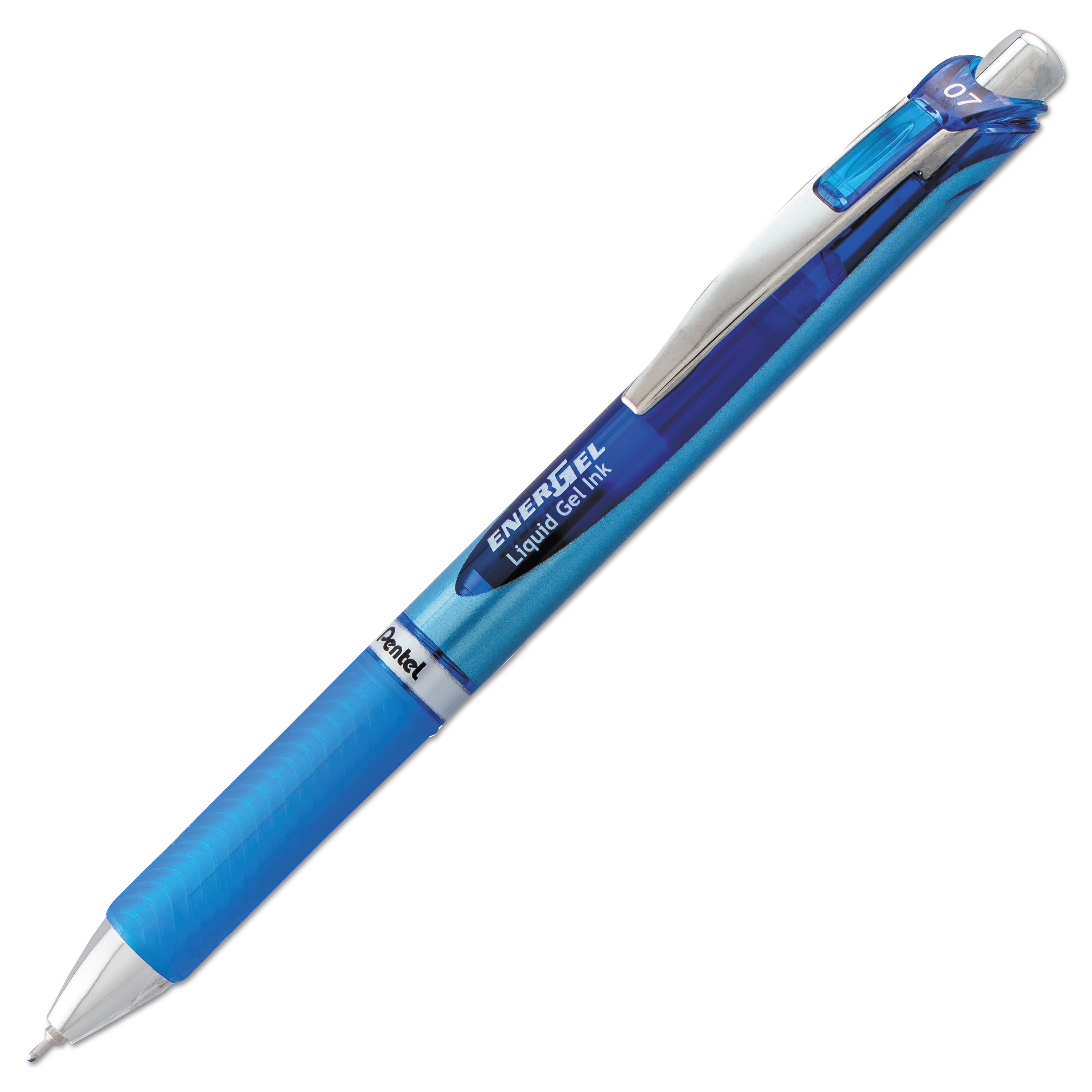 EnerGel RTX Gel Pen, Retractable, Medium 0.7 mm, Blue Ink, Blue/Light Blue Barrel EnerGel RTX Gel Pen, Retractable, Medium 0.7 mm, Blue Ink, Blue/Light Blue Barrel