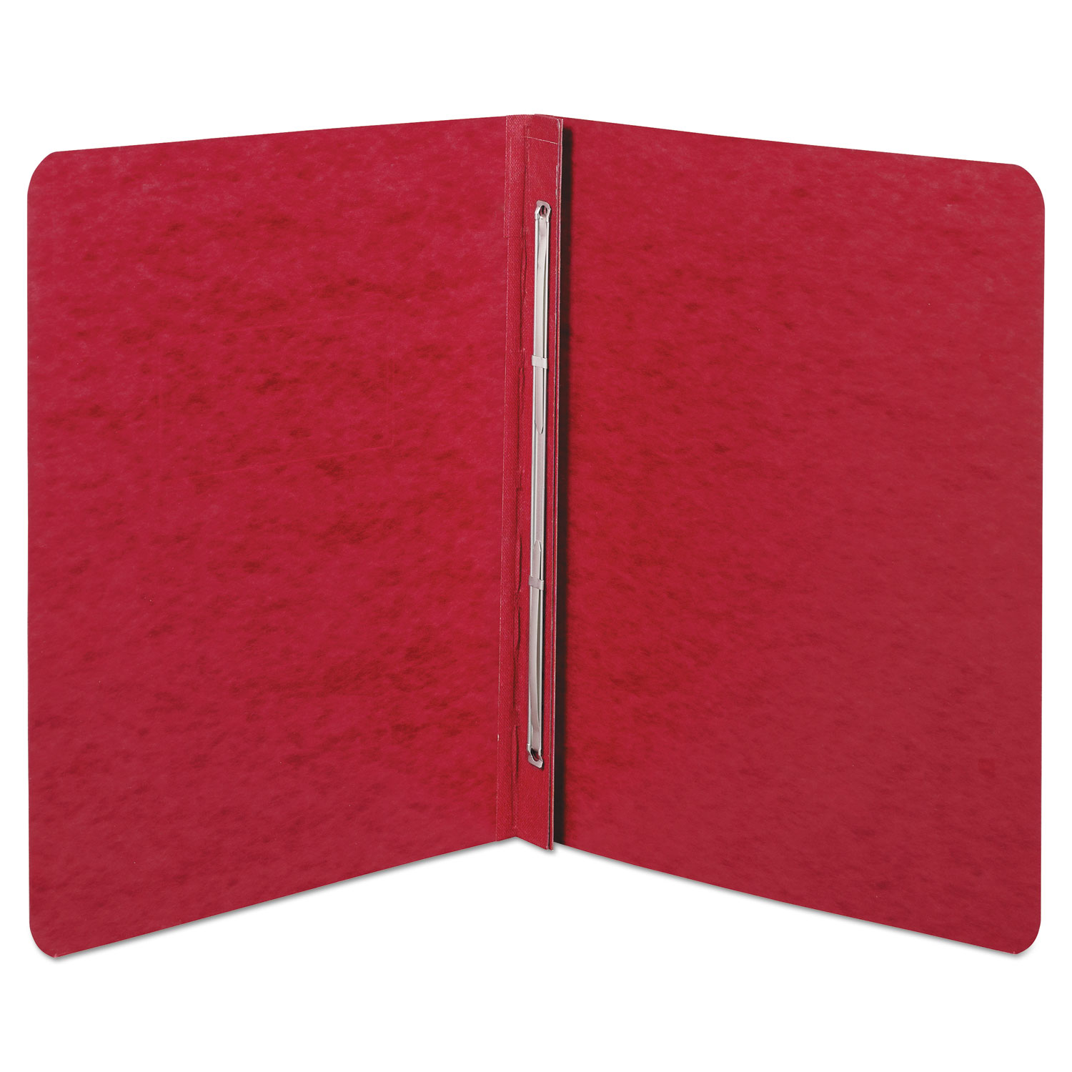 Universal Pressboard Report Cover - Two-Piece Prong Fastener, Executive Red, 8.5x11