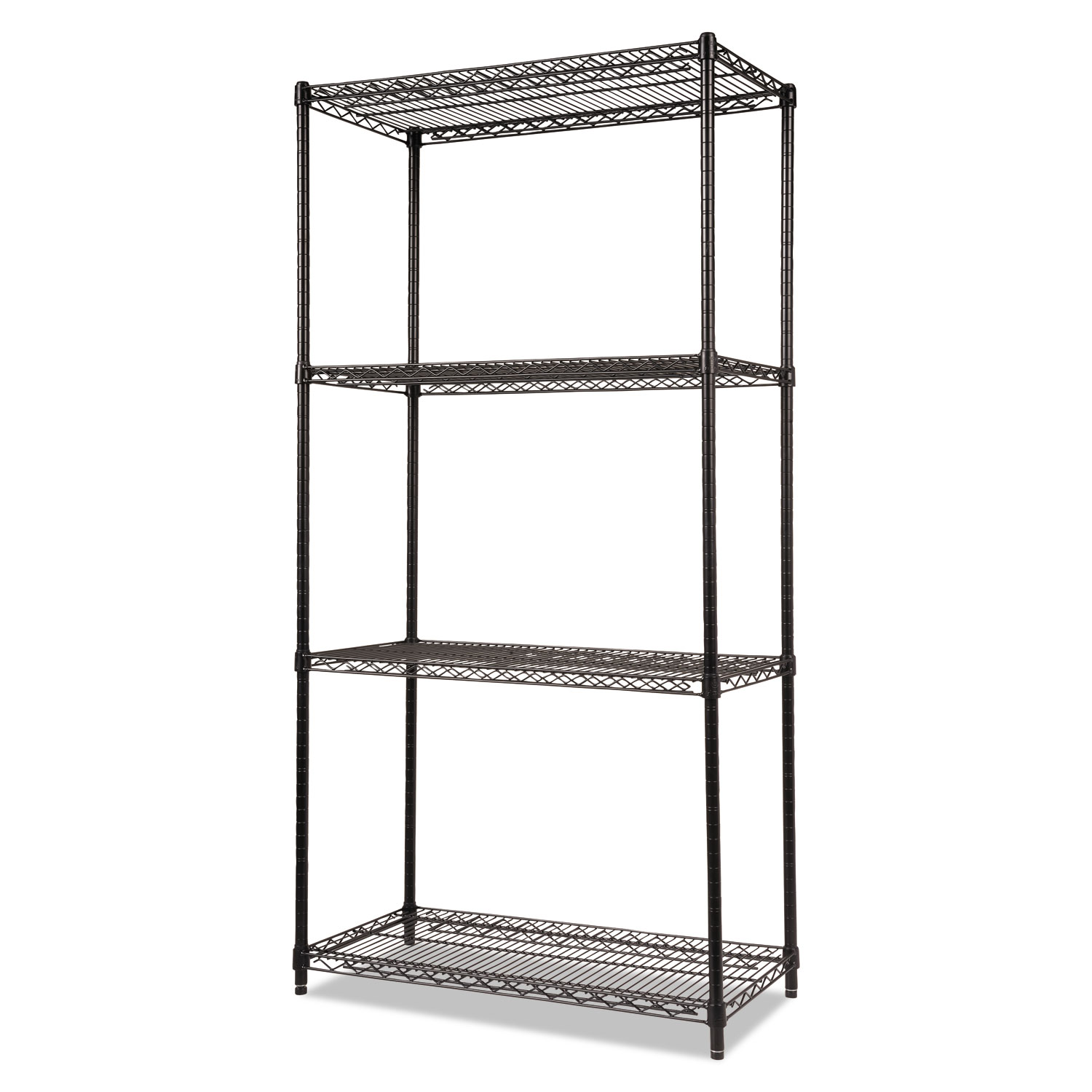 Wire Closet Shelving with Lower Shelf - 18d x 72h