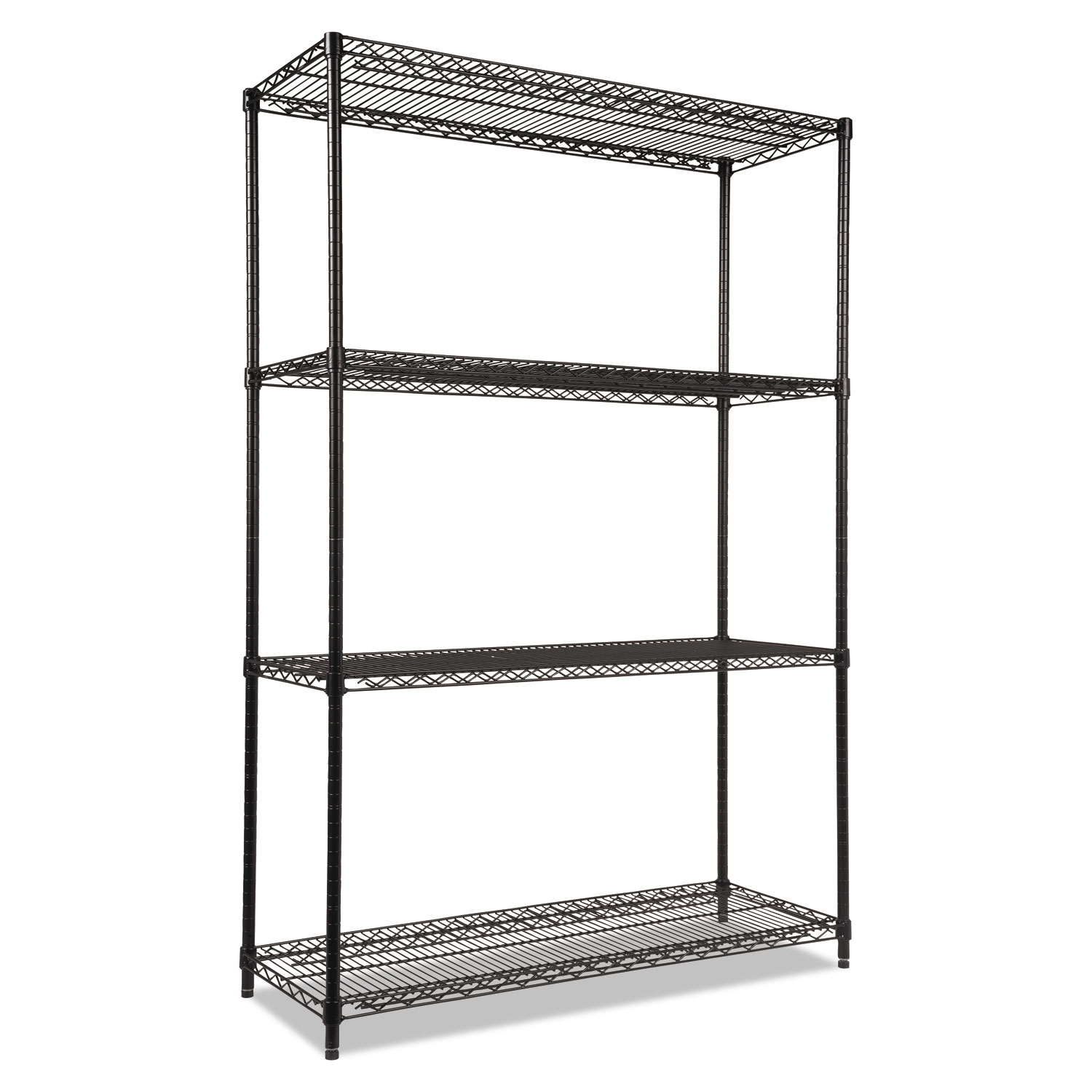 Wire Closet Shelving with Lower Shelf - 18d x 72h