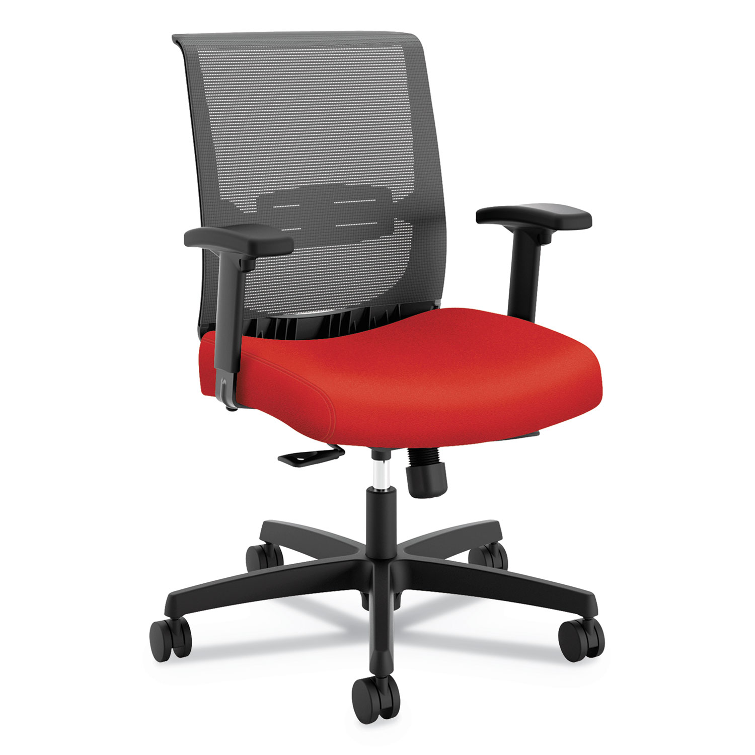 Used Red High Back Office Chairs by Hon