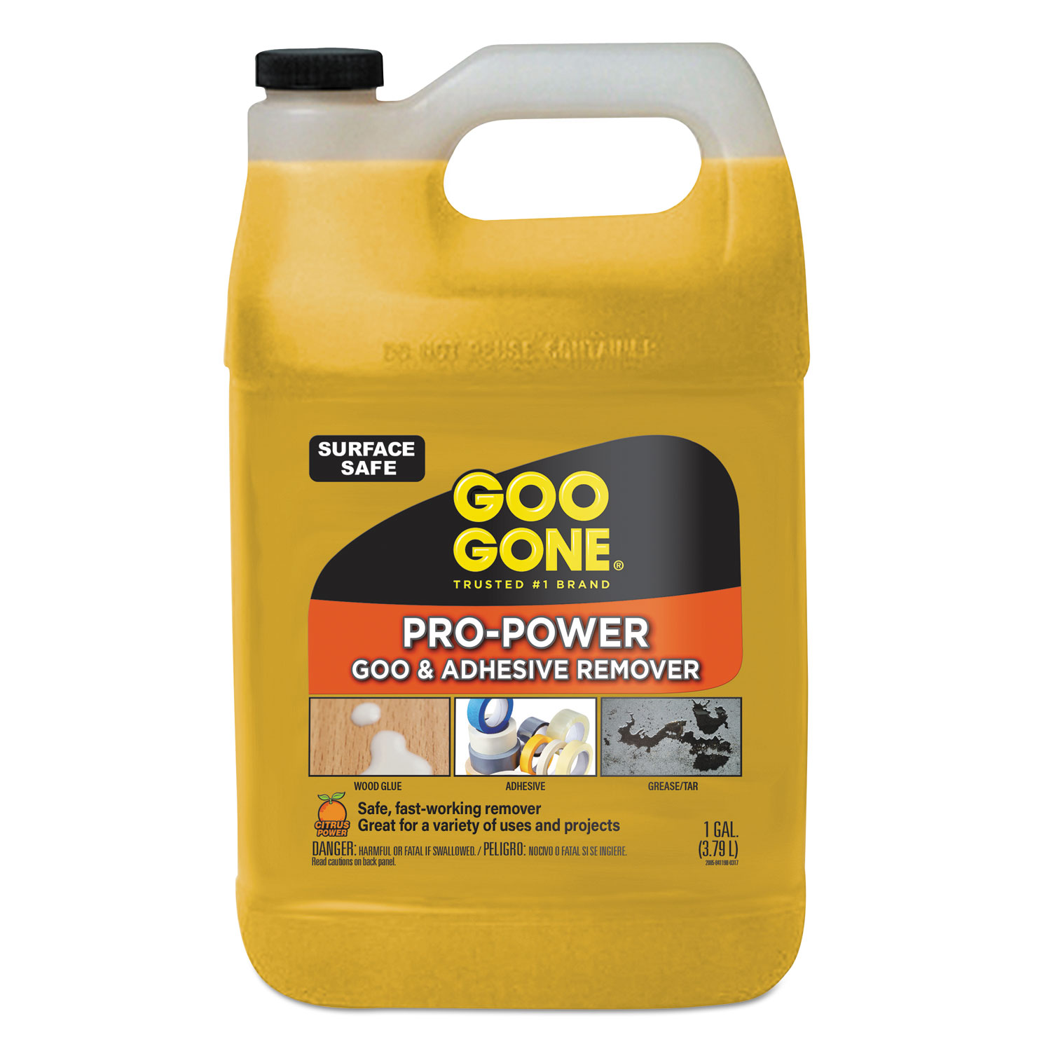 WMN2085, Goo Gone® 2085 Pro-Power Cleaner, Citrus Scent, 1 gal Bottle
