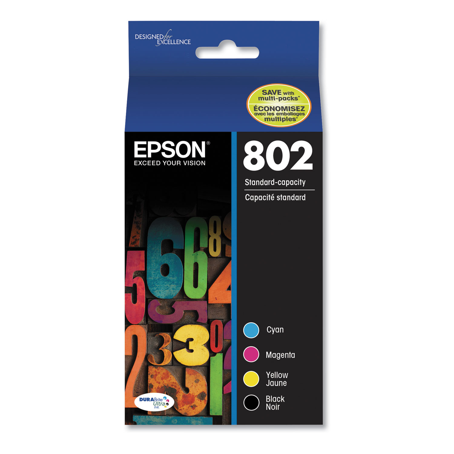 T802120-S (802) DURABrite Ultra Ink, 900 Page-Yield, Black T802120-S (802) DURABrite Ultra Ink, 900 Page-Yield, Black