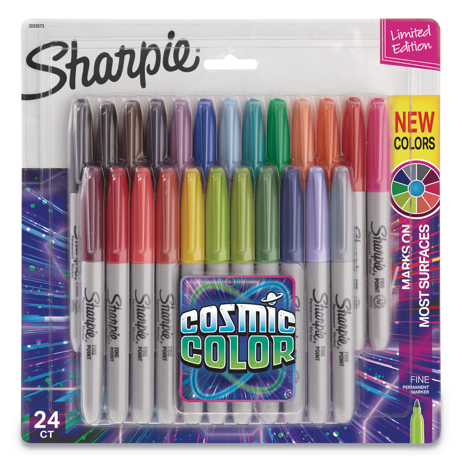 Sharpie Permanent Markers Fine Point Assorted