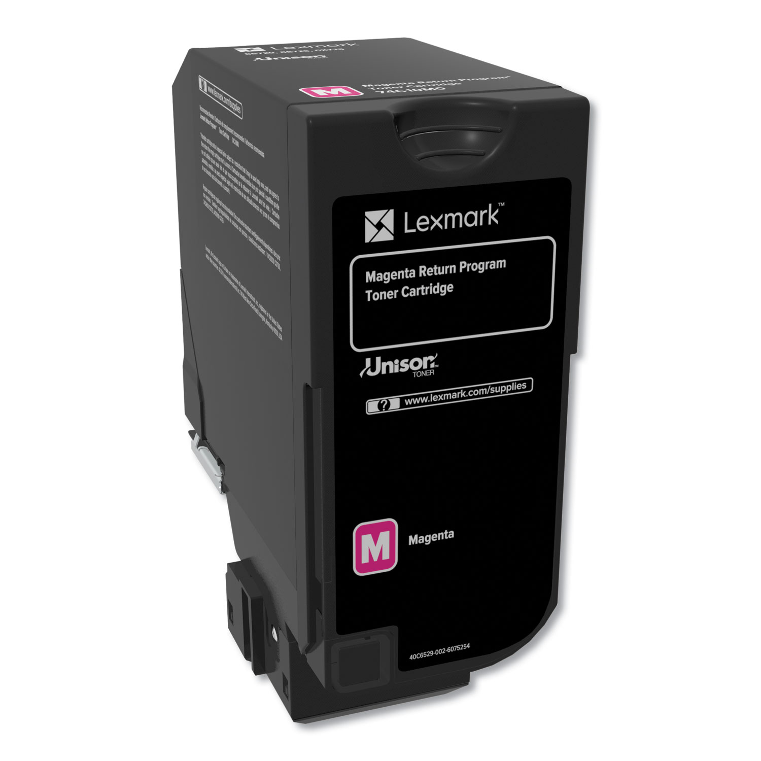 74C10M0 Return Program Unison Toner, 3,000 Page-Yield, Magenta 74C10M0 Return Program Unison Toner, 3,000 Page-Yield, Magenta