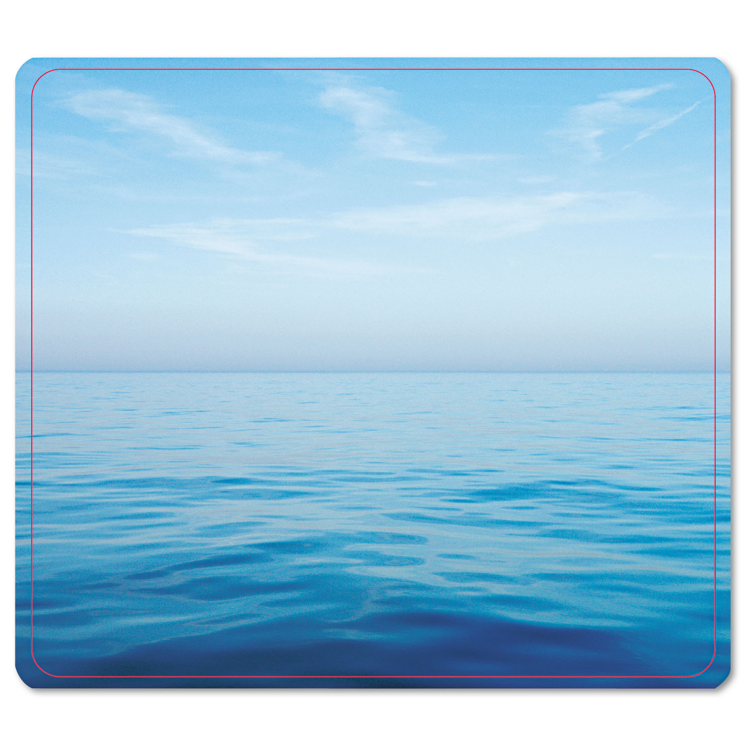 Recycled Mouse Pad, 9 x 8, Blue Ocean Design Recycled Mouse Pad, 9 x 8, Blue Ocean Design