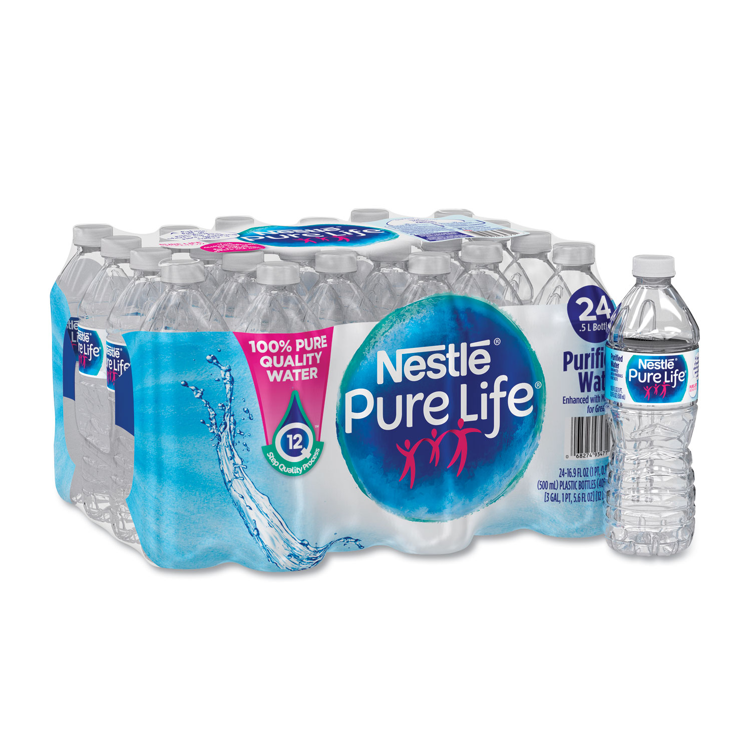 Pure Life Purified Water 16.9 Oz Case of 24 Bottles - Office Depot