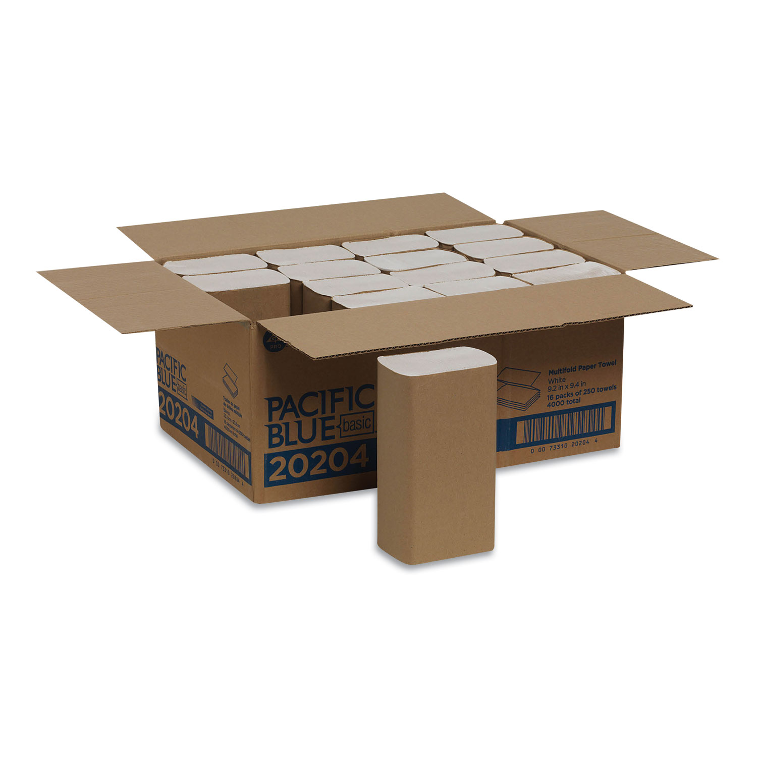 Scott Control Interfold V Fold Paper Hand Towels 1 Ply 240 Sheets Blue - View #5