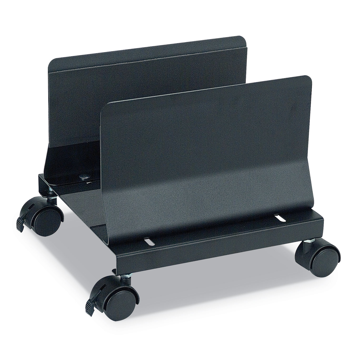 Metal Mobile CPU Stand, 10.25w x 10.63d x 9.75h, Light Gray Metal Mobile CPU Stand, 10.25w x 10.63d x 9.75h, Light Gray