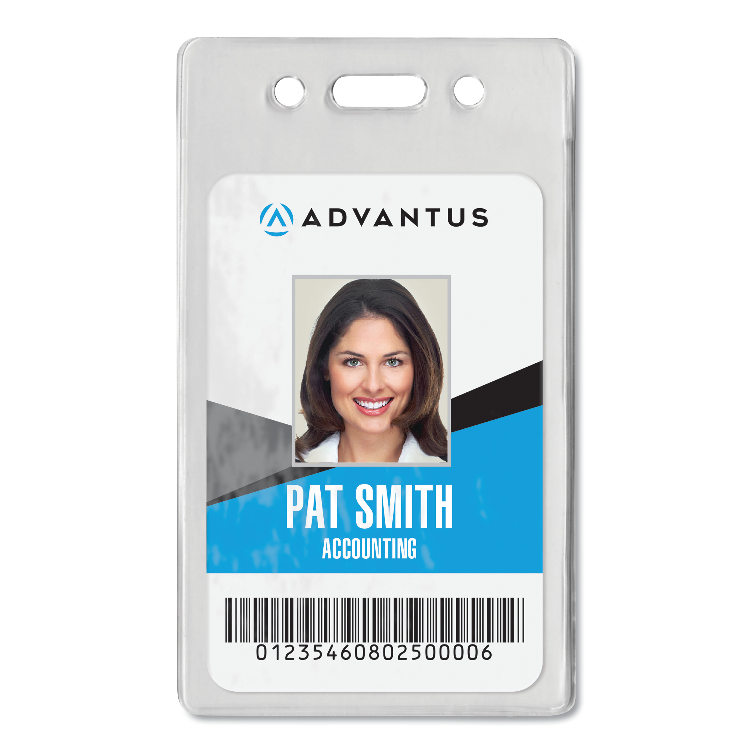 Proximity Card Vertical Badge Holder by Advantus AVT75451