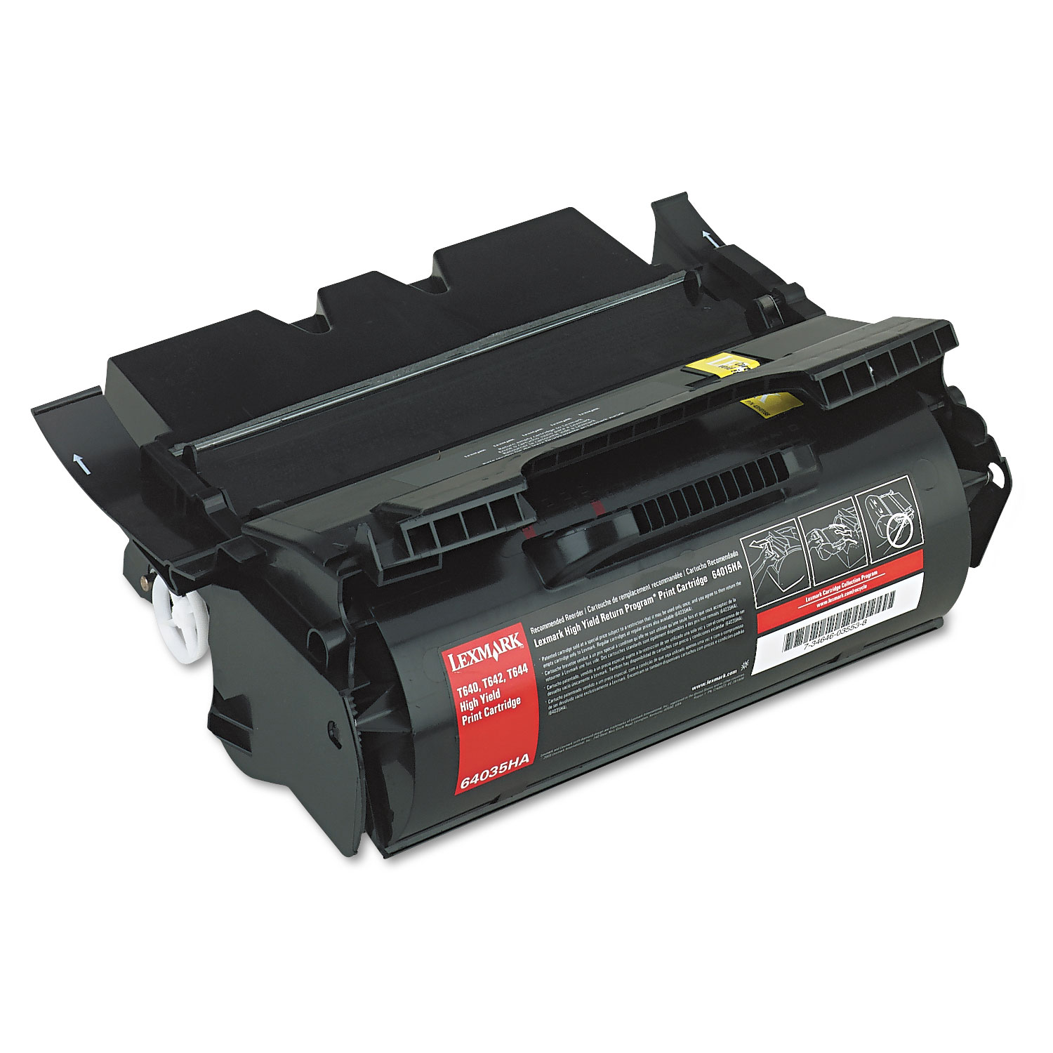 64015HA Return Program High-Yield Toner, 21,000 Page-Yield, Black 64015HA Return Program High-Yield Toner, 21,000 Page-Yield, Black