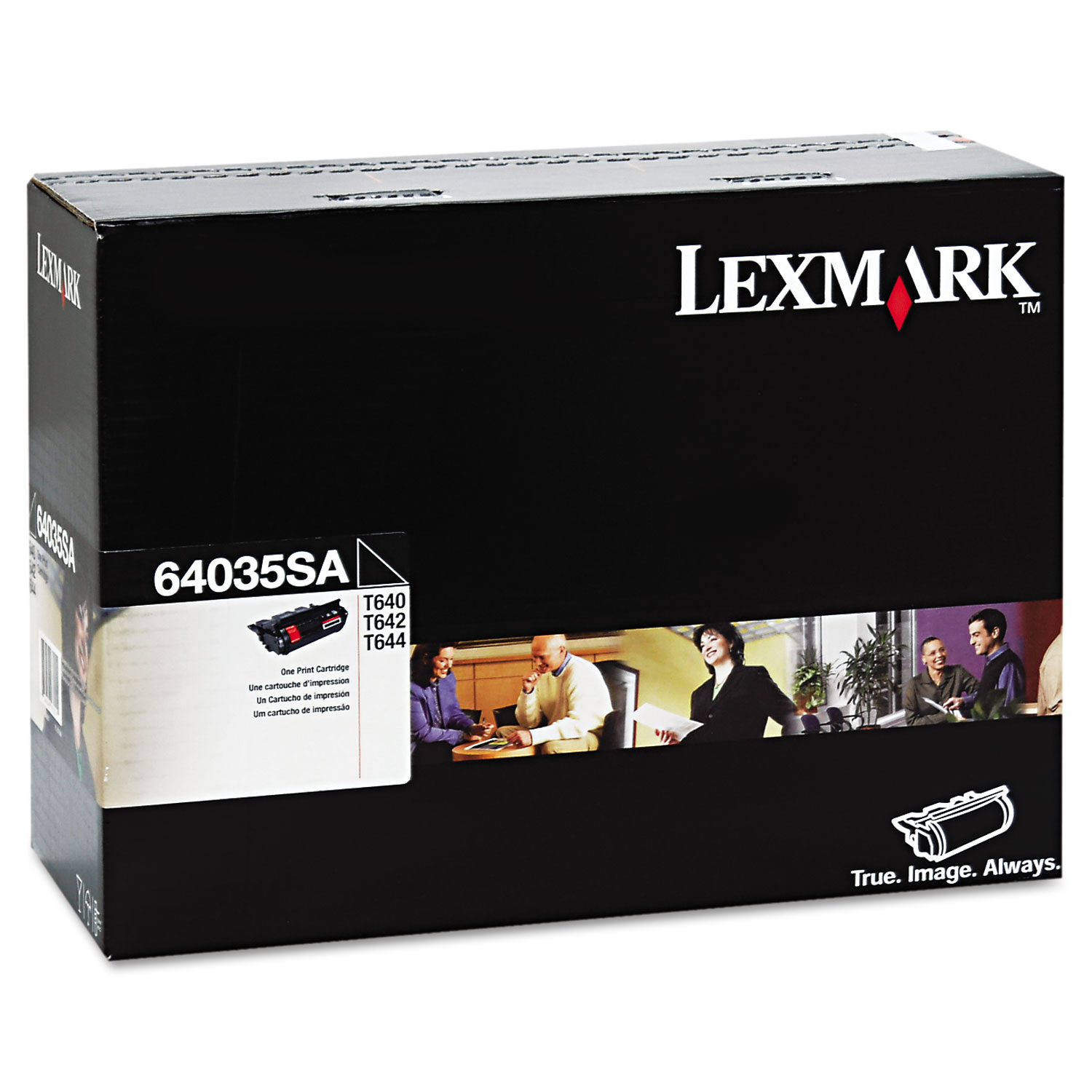 64035SA Toner, 6,000 Page-Yield, Black 64035SA Toner, 6,000 Page-Yield, Black