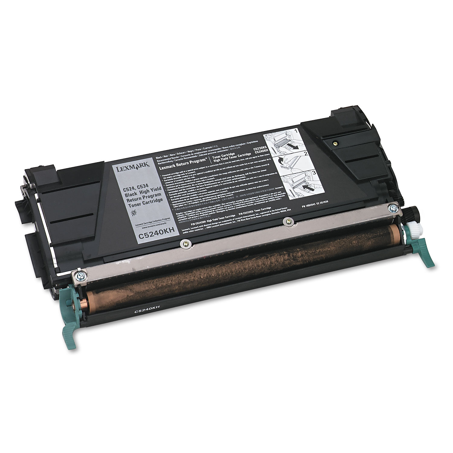 C5240KH Return Program High-Yield Toner, 8,000 Page-Yield, Black C5240KH Return Program High-Yield Toner, 8,000 Page-Yield, Black