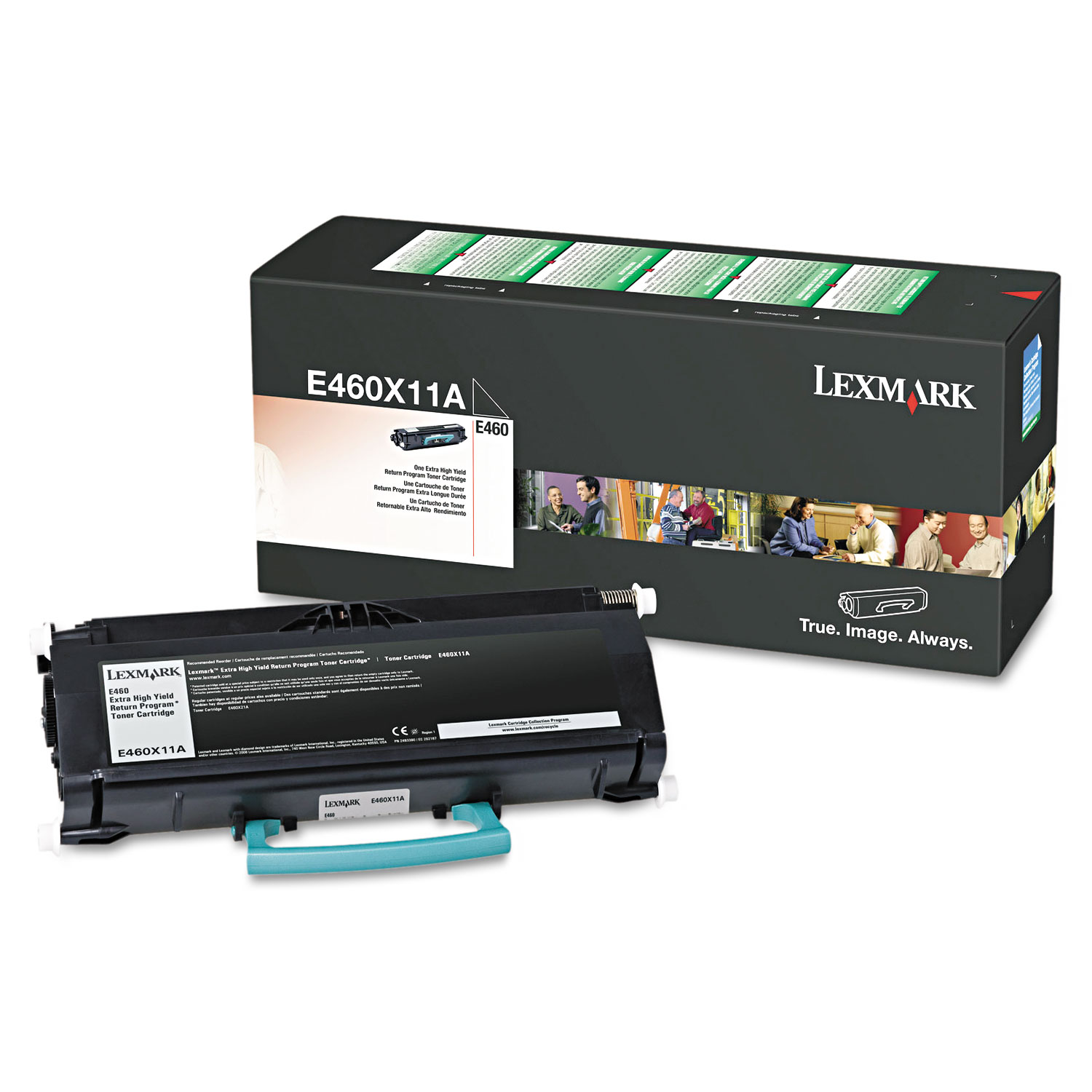 E460X11A Return Program Extra High-Yield Toner, 15,000 Page-Yield, Black E460X11A Return Program Extra High-Yield Toner, 15,000 Page-Yield, Black