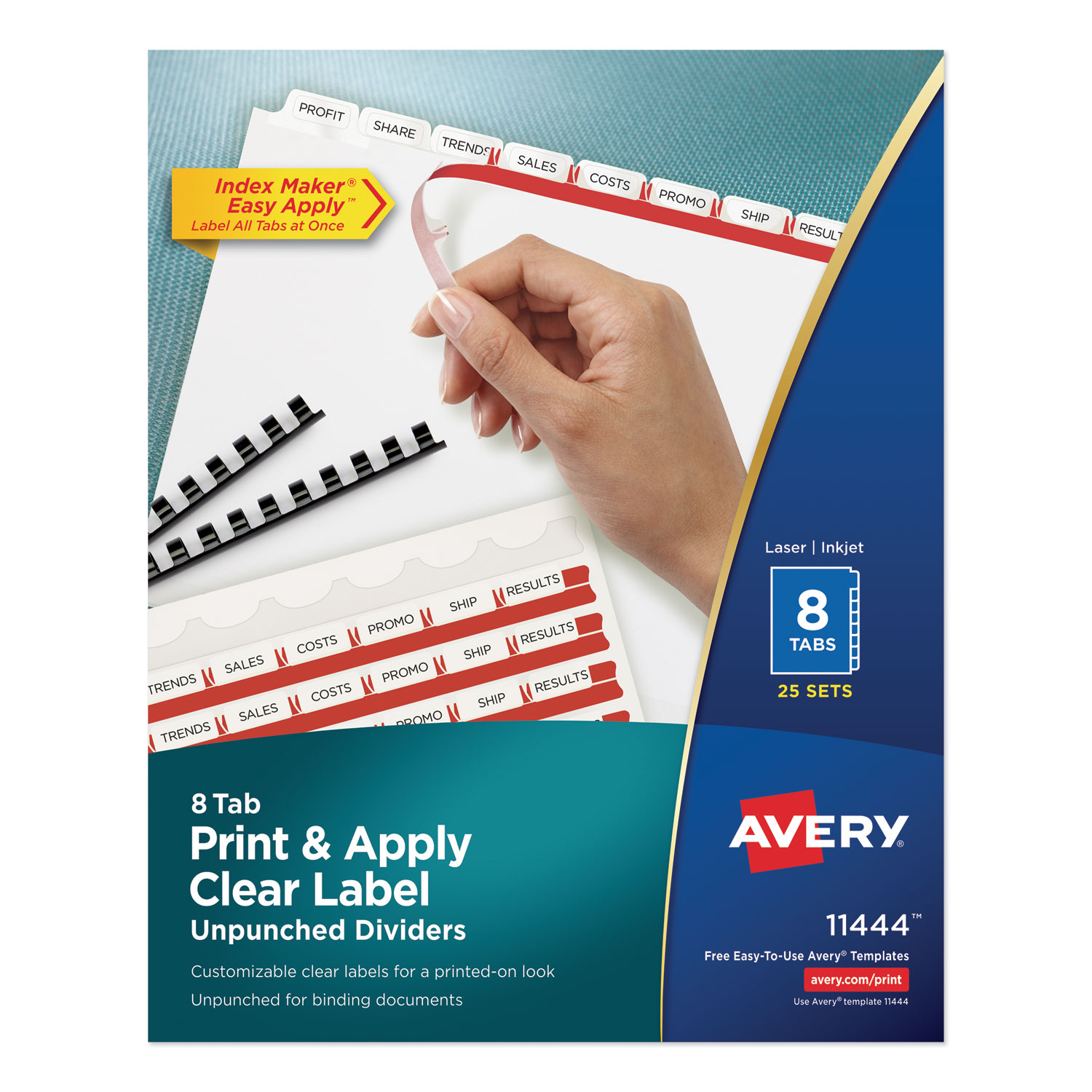 Business Source Unpunched Index Dividers Set - 8 Blank Tab(s) - 8.5 Business Source Unpunched Index Dividers Set - 8 Blank Tab(s) - 8.5