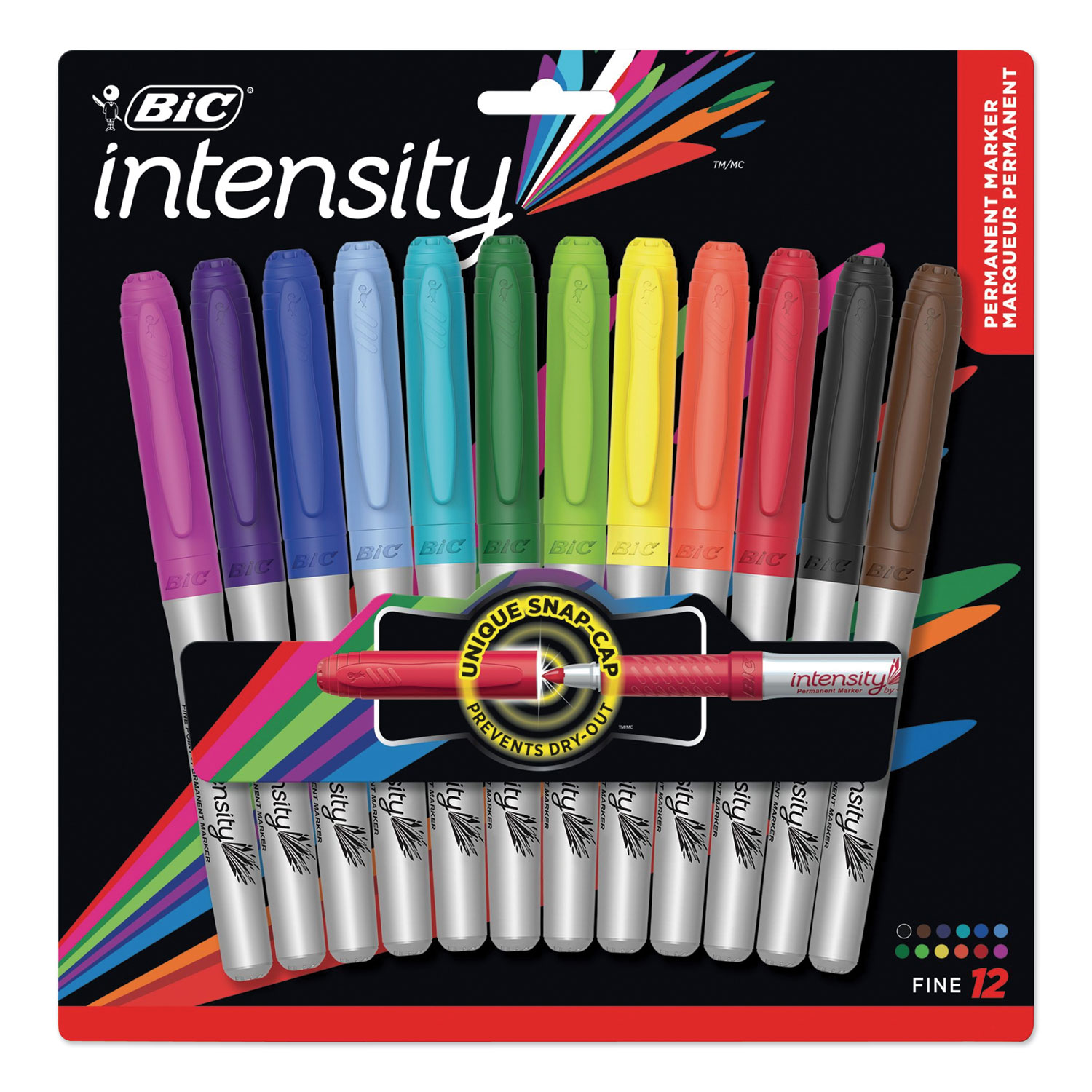 Bic Intensity Marker Woodsy Brown, Fine