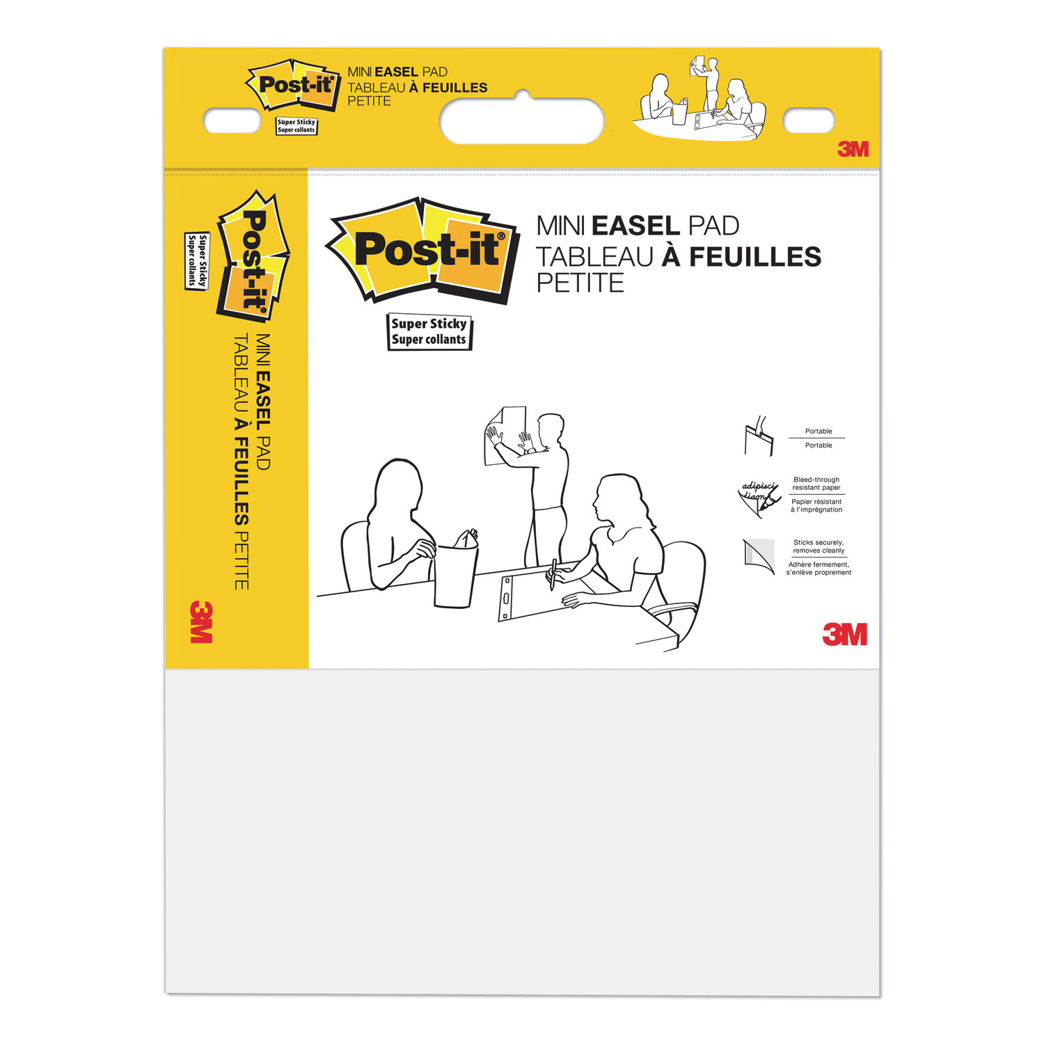 Post-It Easel Pads Super Sticky MMM561WLVAD6pk 25 x 30 in. 1 Case