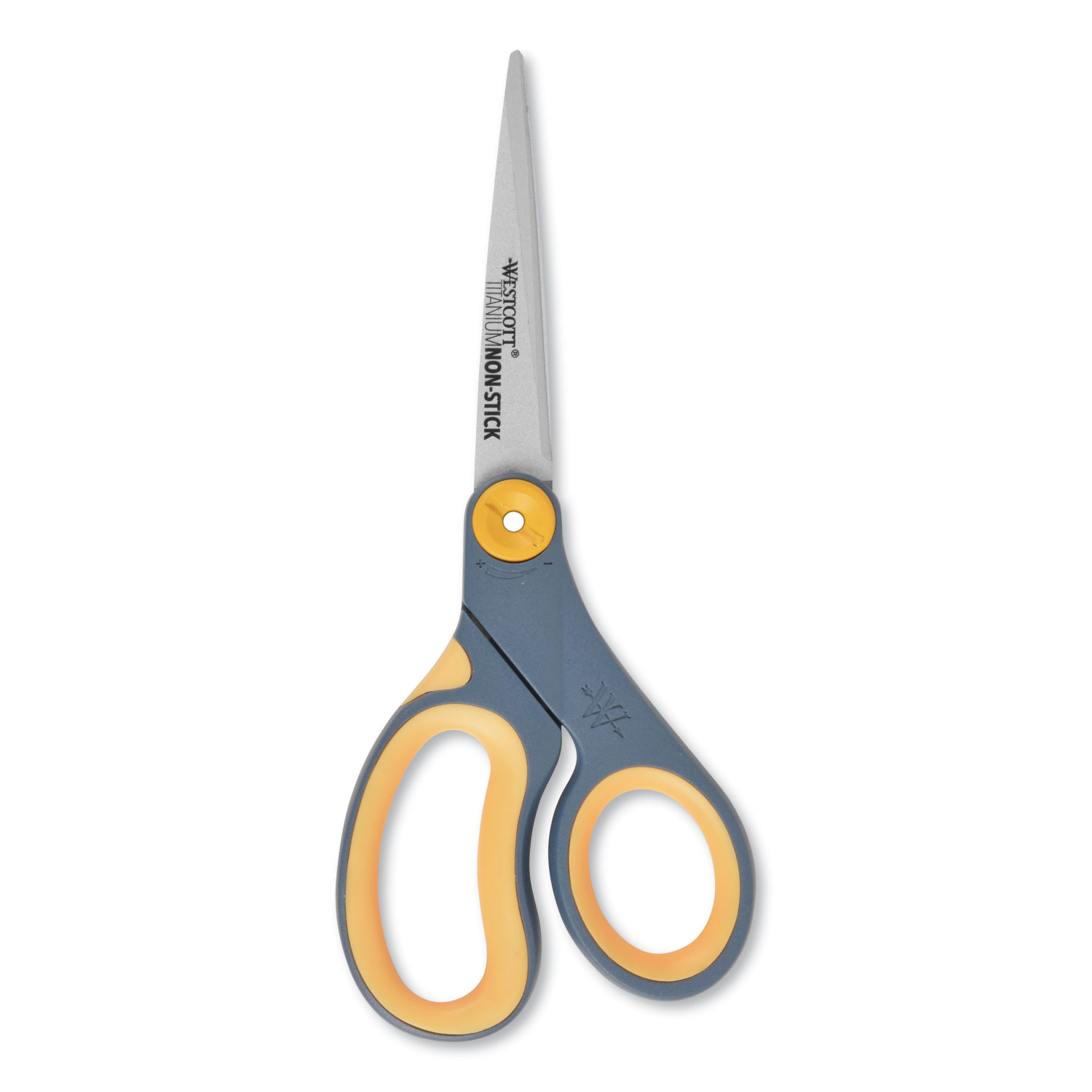 Westcott Titanium Bonded Scissors 8 Pointed GrayYellow Pack Of 2 - Office  Depot