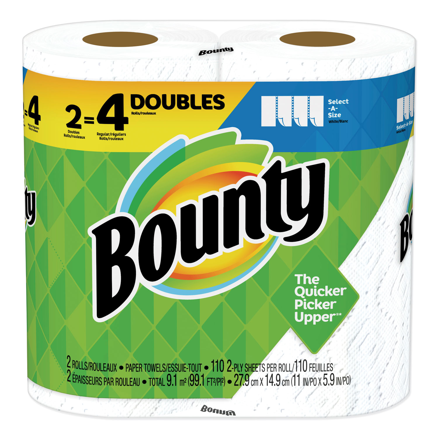 Paper Towels, 1 Roll, 88 Sheets, 2-Ply 