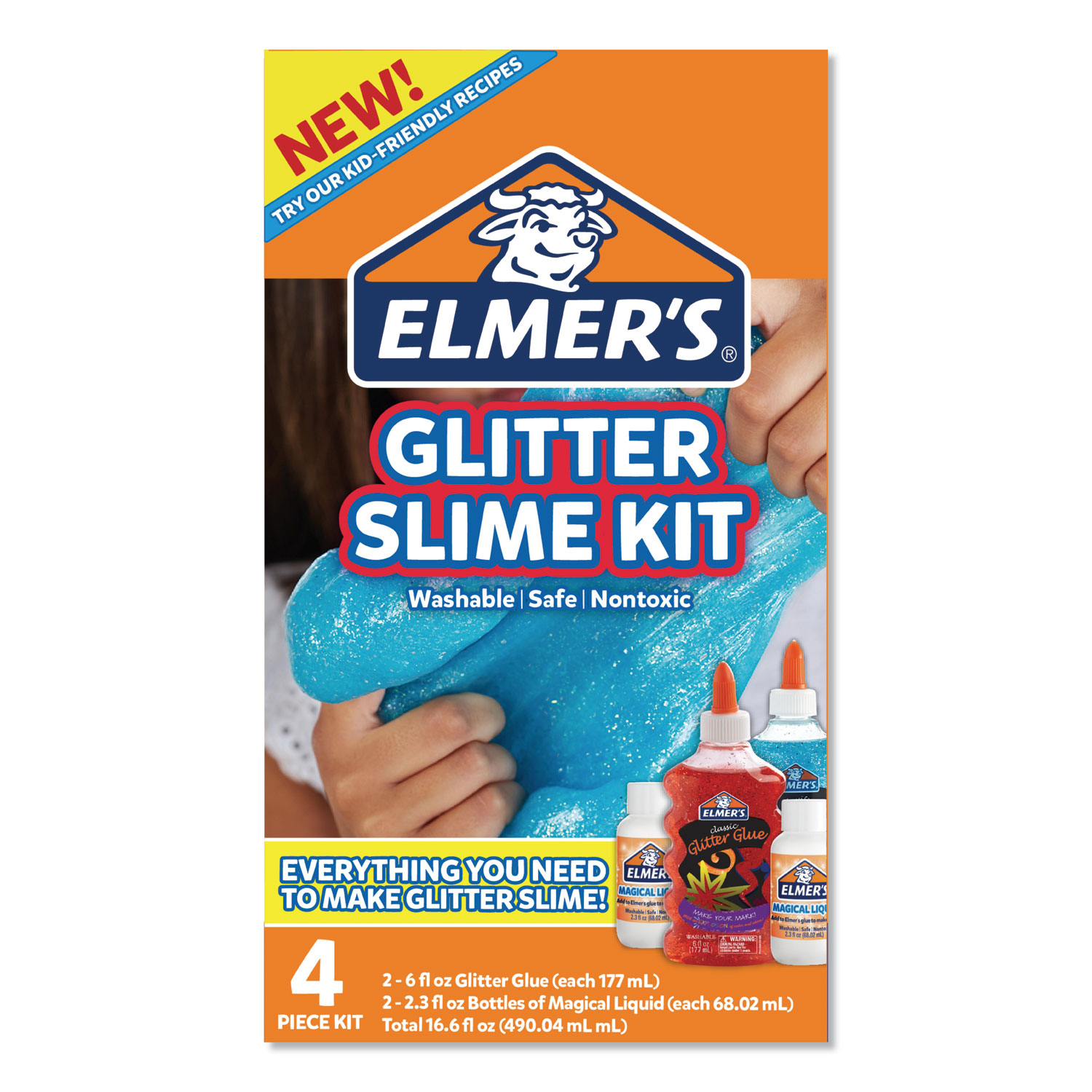 Elmer's Washable Classic Glitter Glue, 6 fl. oz.