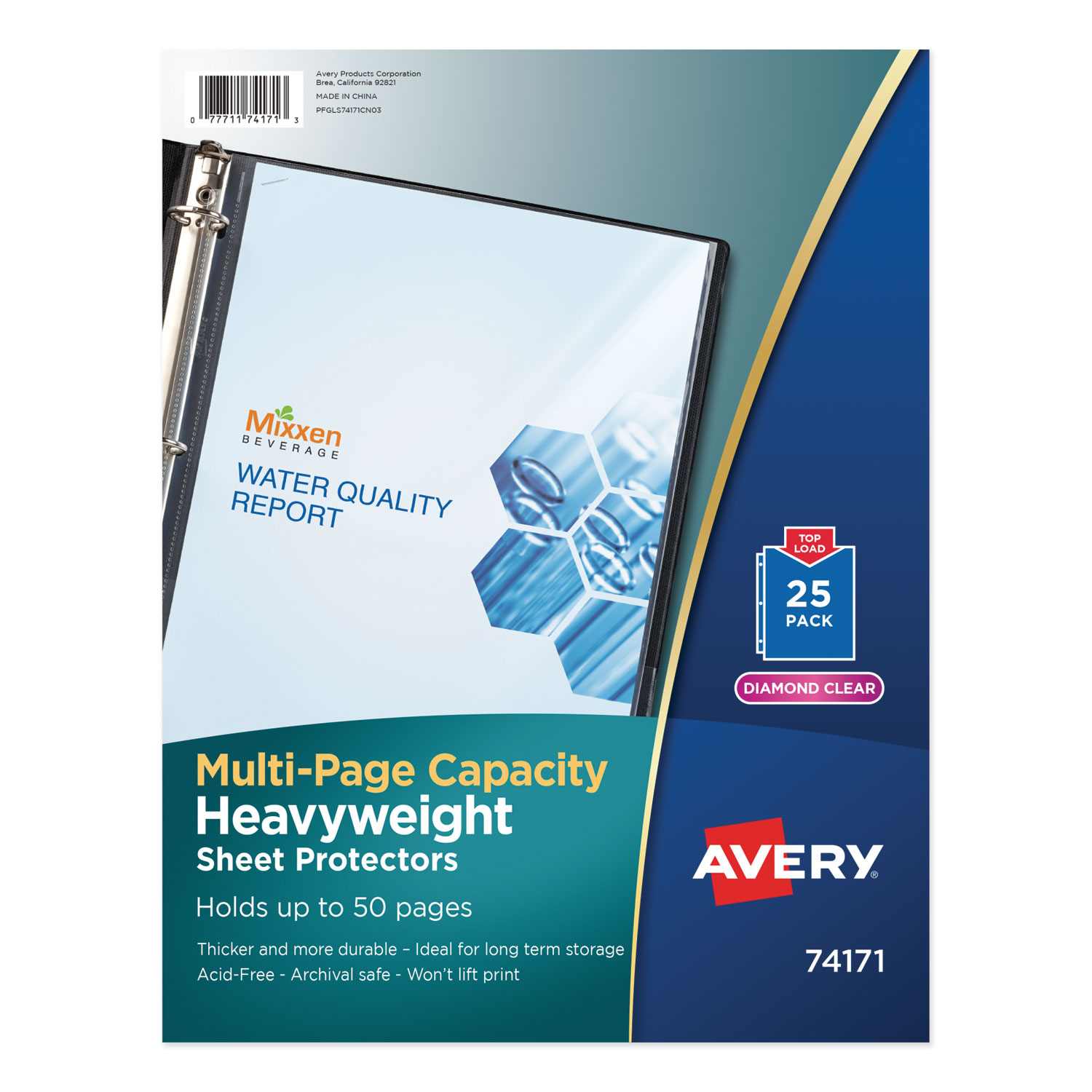 Sheet Protectors, 8.5 X 11 Inch Page Protectors for 3 Ring Binder, Heavy  Duty