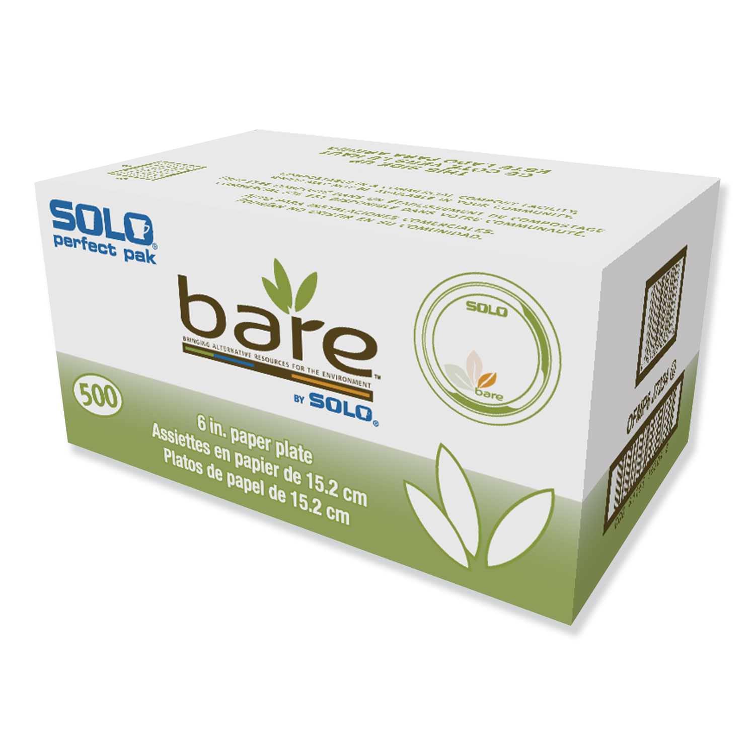 SOLO Bare Eco-Forward Green/White/Beige 12 oz. Recycled Content