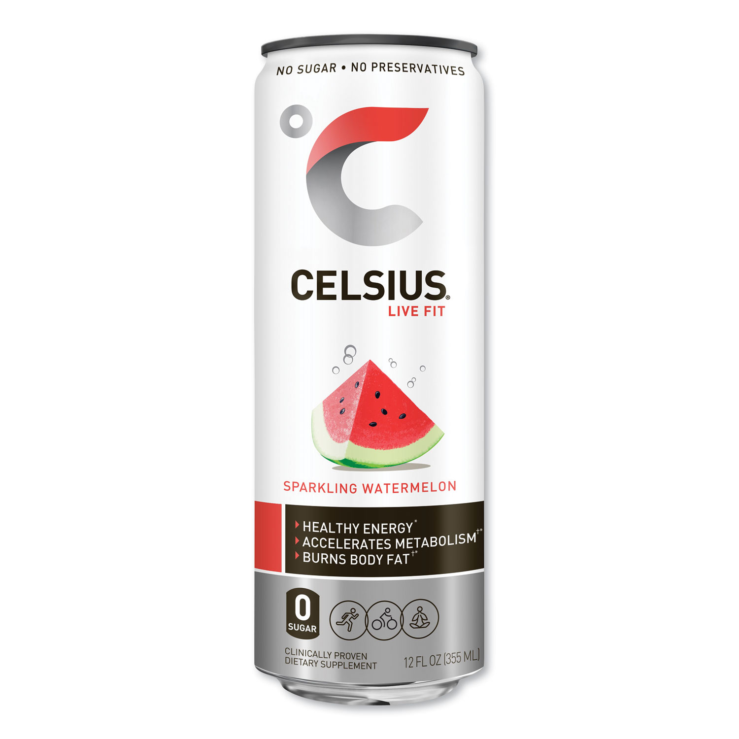 Live Fit Fitness Drink, Sparkling Watermelon, 12 oz Can, 12/Carton Live Fit Fitness Drink, Sparkling Watermelon, 12 oz Can, 12/Carton