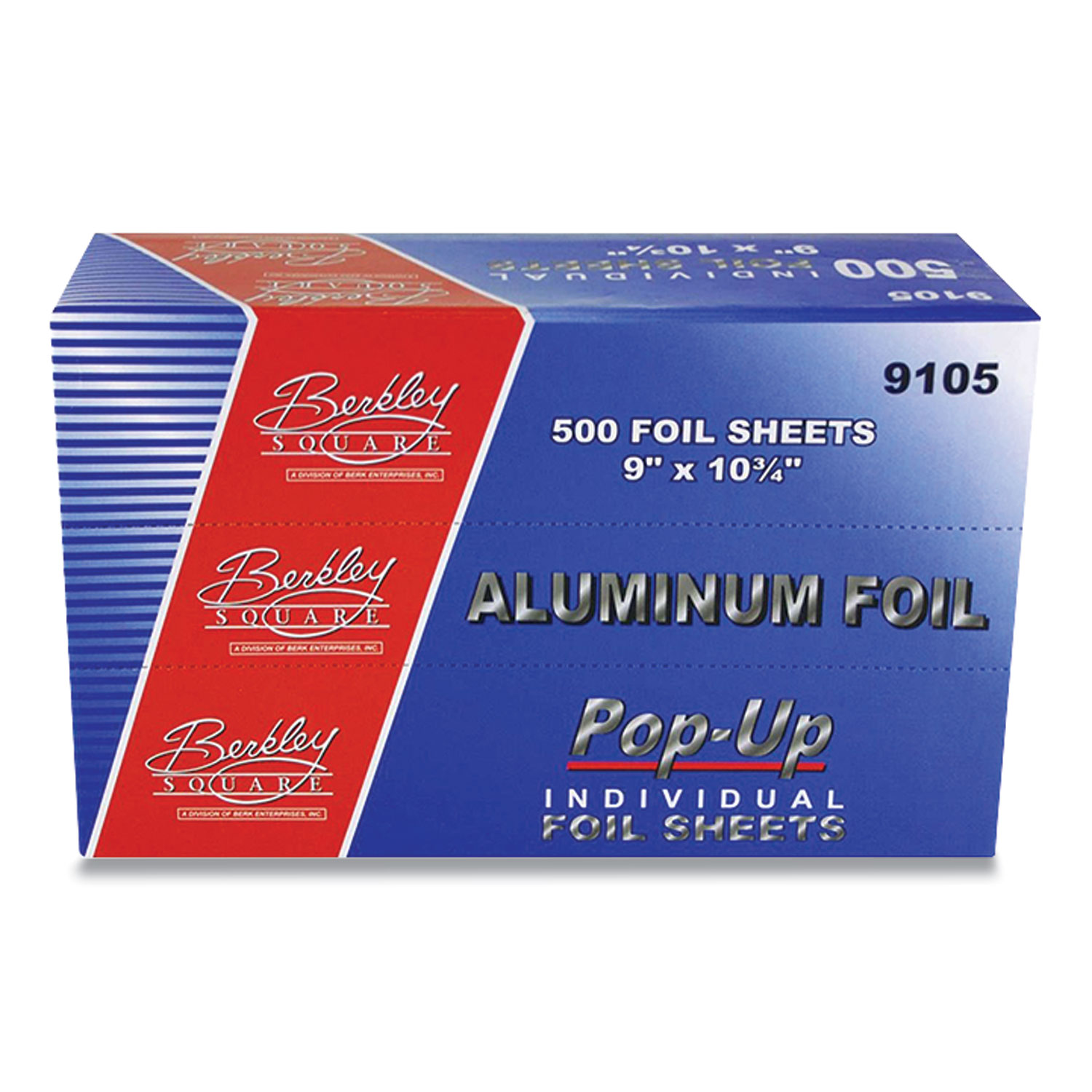 9 X 10.75 Pop-Up Aluminum Foil Wrap Sheets