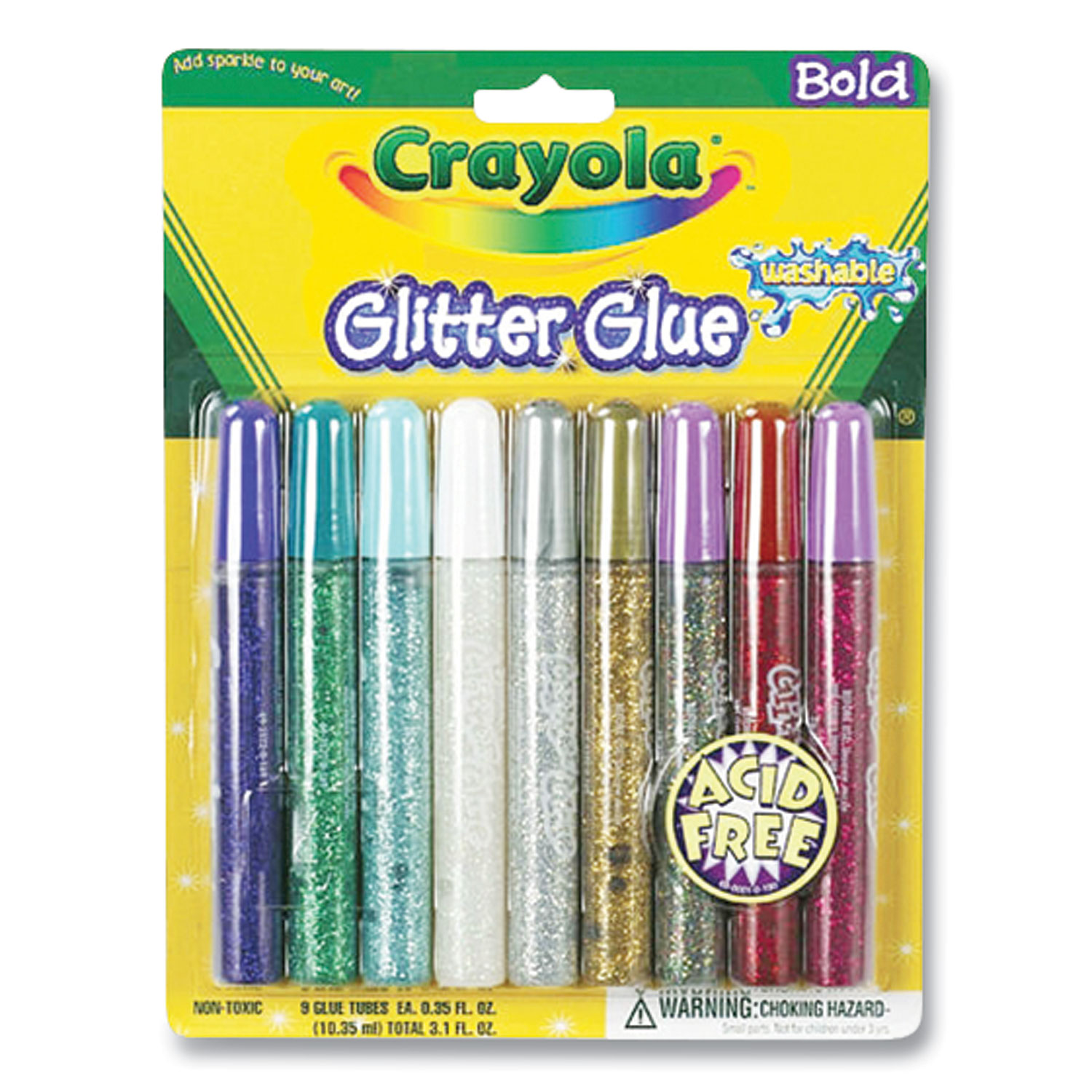 Crayola Project Glitter Markers, 6ct. | Michaels