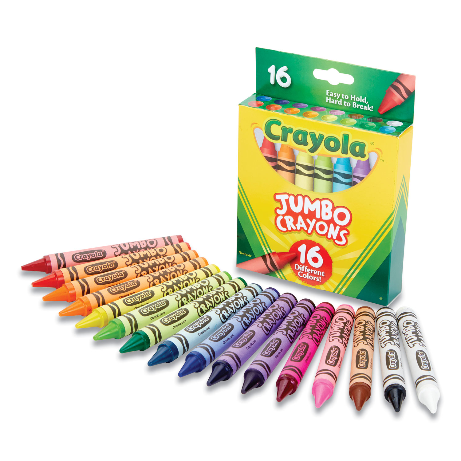 Crayola Classpack Crayons (16 Assorted Colors) - 800/Box