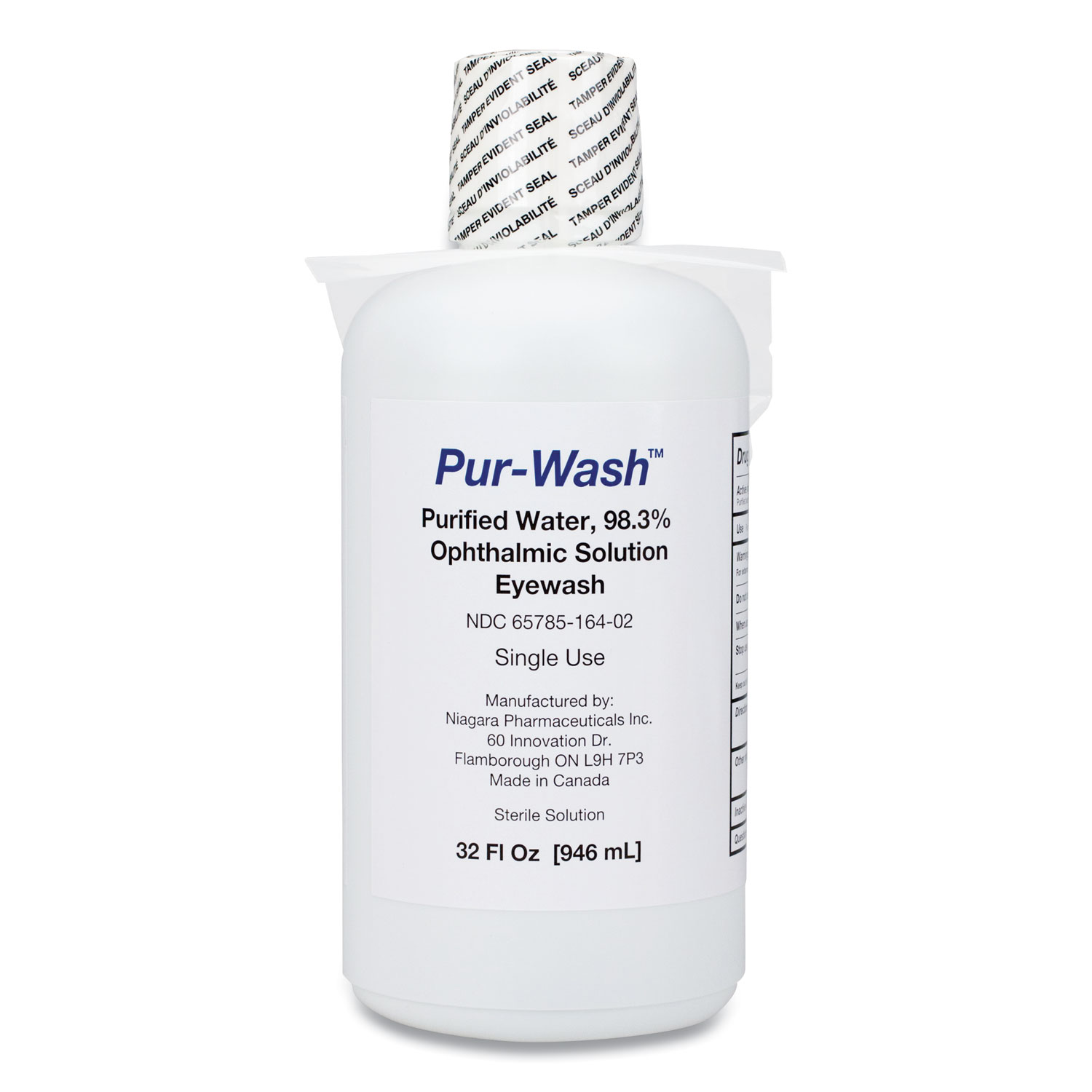 Pur-Wash Eye Wash, 32 oz Bottle Pur-Wash Eye Wash, 32 oz Bottle