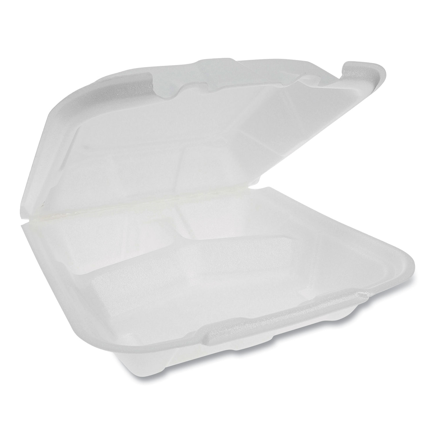 Foam Hinged Lid Container by Pactiv PCTYHD18SS00200