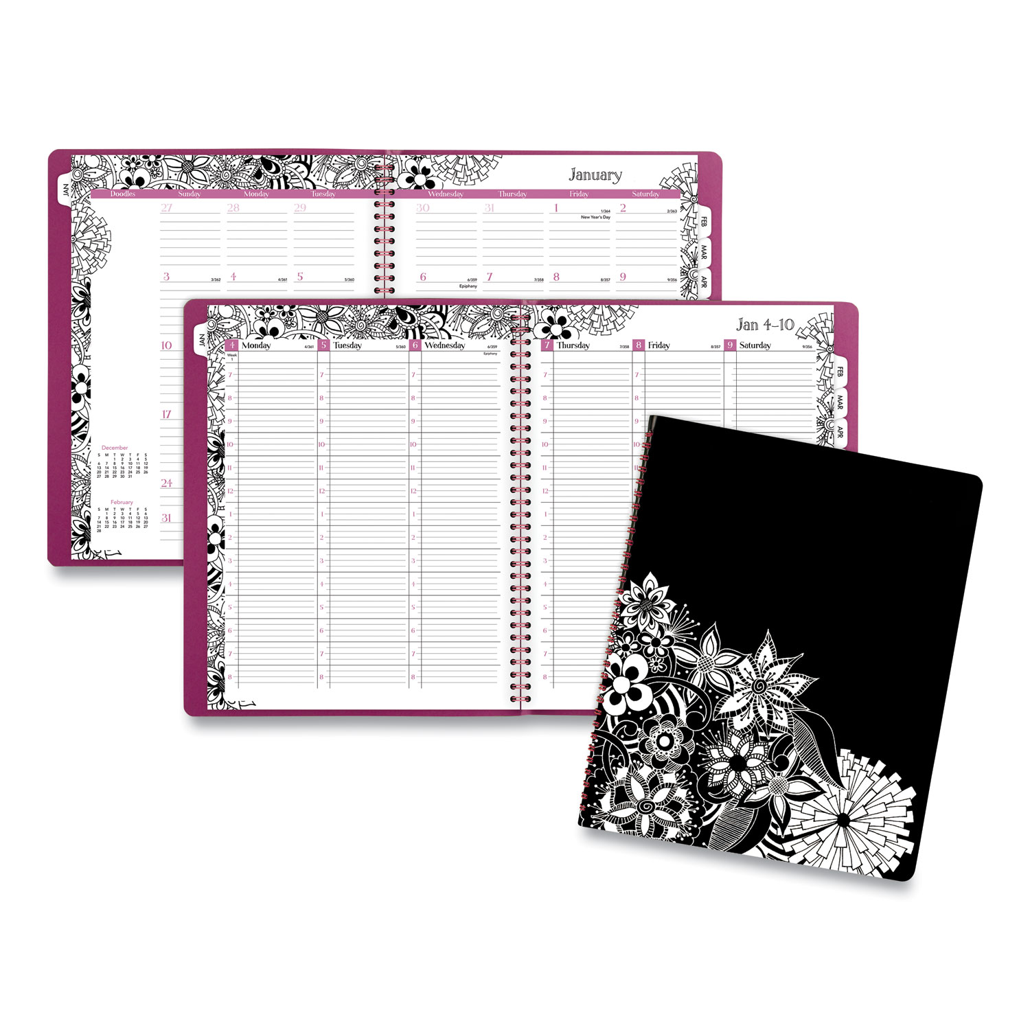 Adult Coloring Book Planner - Office Depot