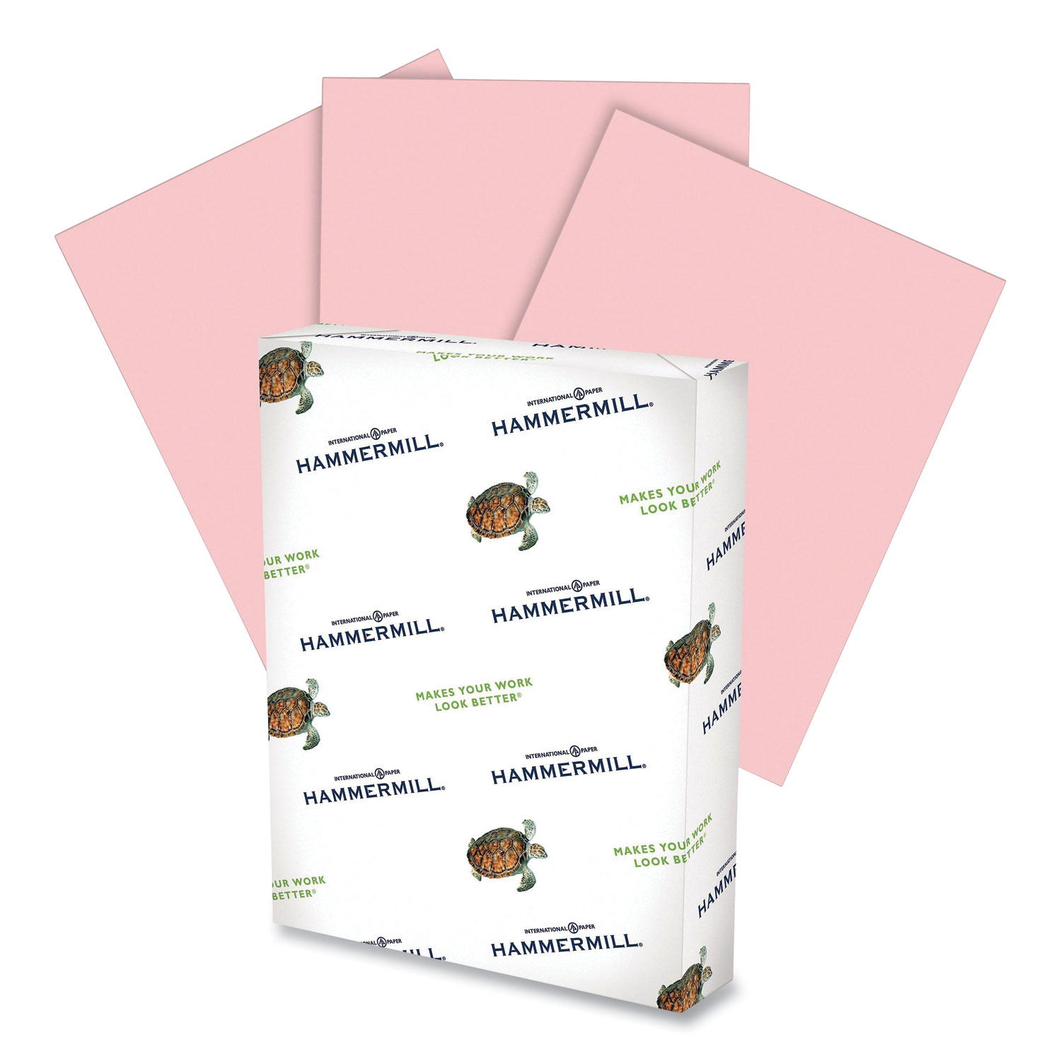 Hammermill Fore Super Premium Paper, Pink, 8.5 x 14 - 500 count