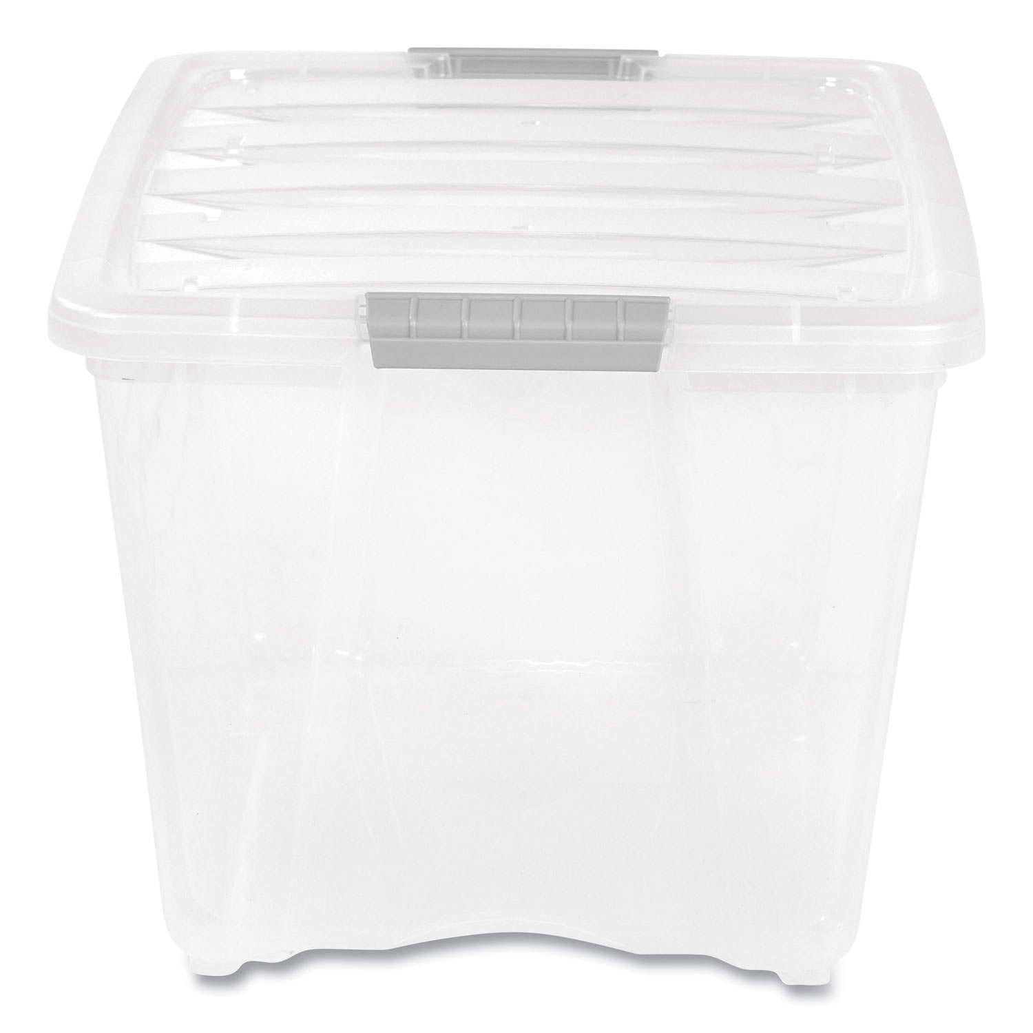 Stack and Pull Latching Flat Lid Storage Box by IRIS IRS100243