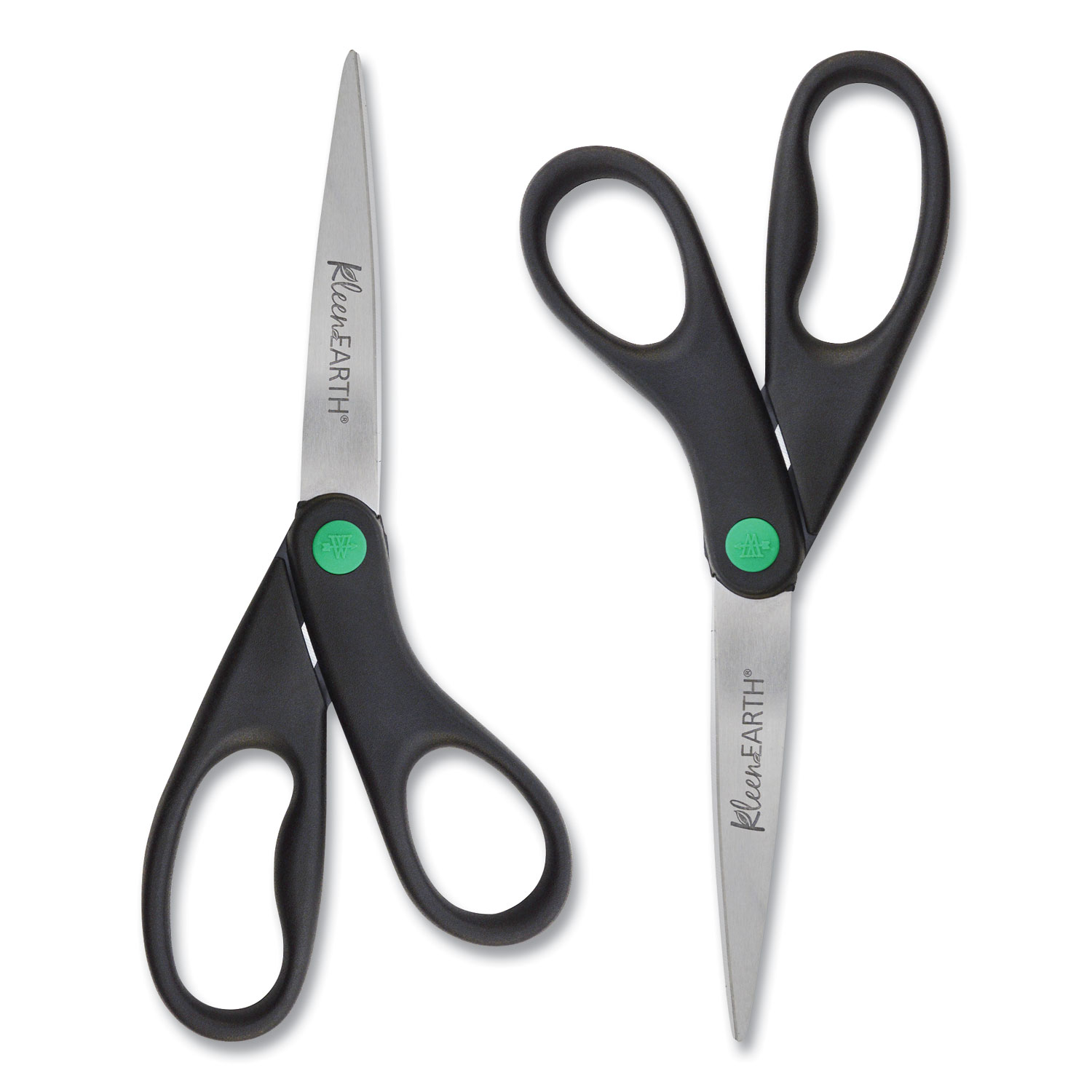 Great Value, Universal® Stainless Steel Office Scissors, 8 Long, 3.75 Cut  Length, Black Straight Handle by UNIVERSAL OFFICE PRODUCTS
