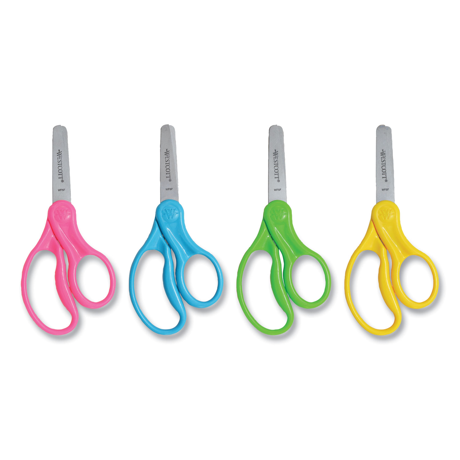 TeachersParadise - Westcott® All Nylon Child Safety Scissors, 5 Blunt,  Colors Vary - ACM15315