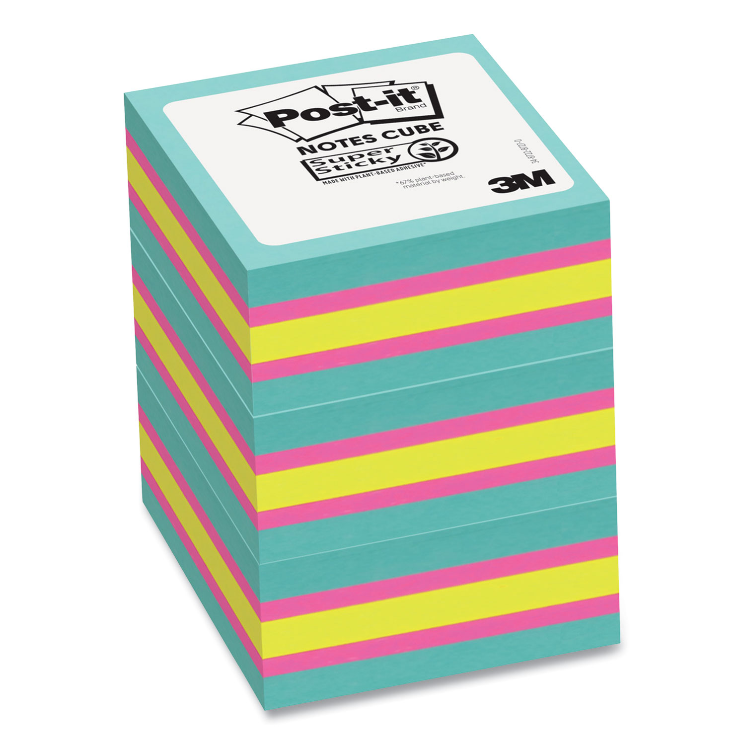 3M cubes de Notes Post-it - 76x76 mm - pack promo