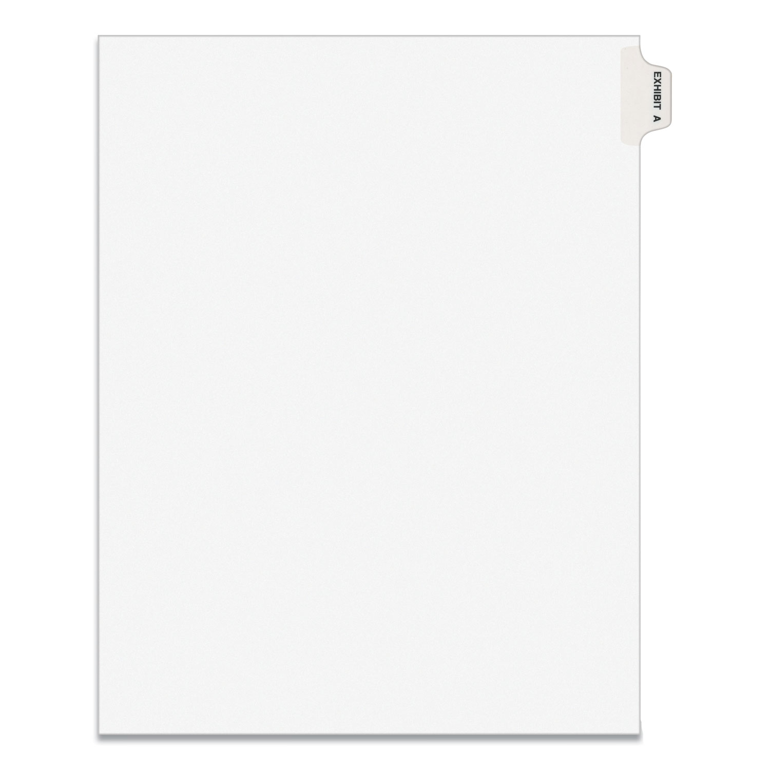 Avery-Style Preprinted Legal Side Tab Divider, 26-Tab, Exhibit R, 11 x 8.5, White, 25/Pack, (1388) Avery-Style Preprinted Legal Side Tab Divider, 26-Tab, Exhibit R, 11 x 8.5, White, 25/Pack, (1388)